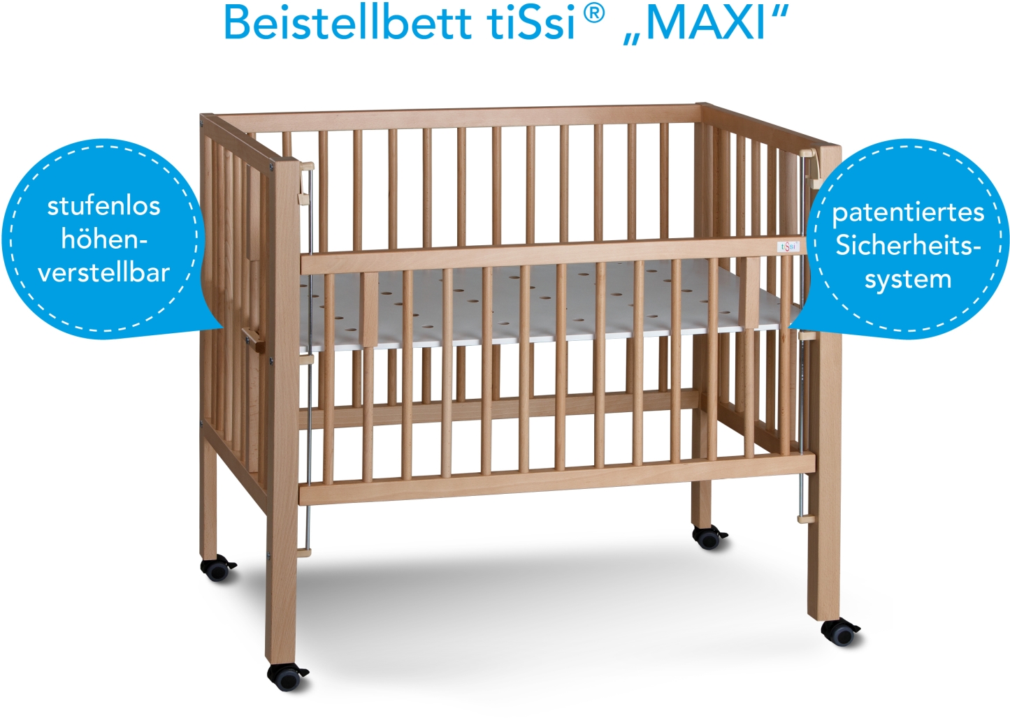 Anstellbett MAXI