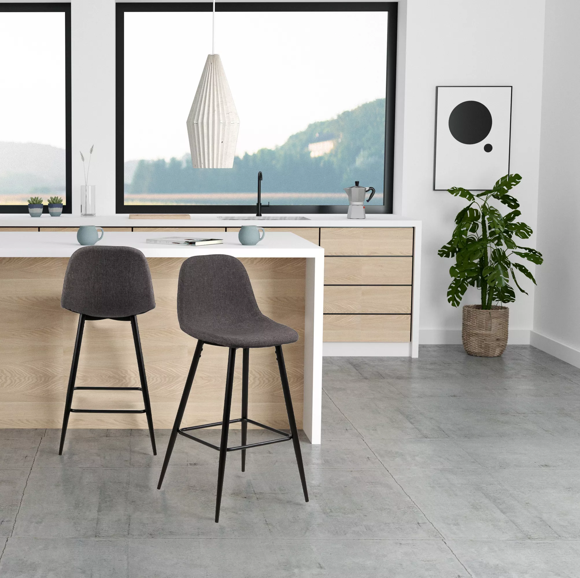 Tabouret de bar WILMA