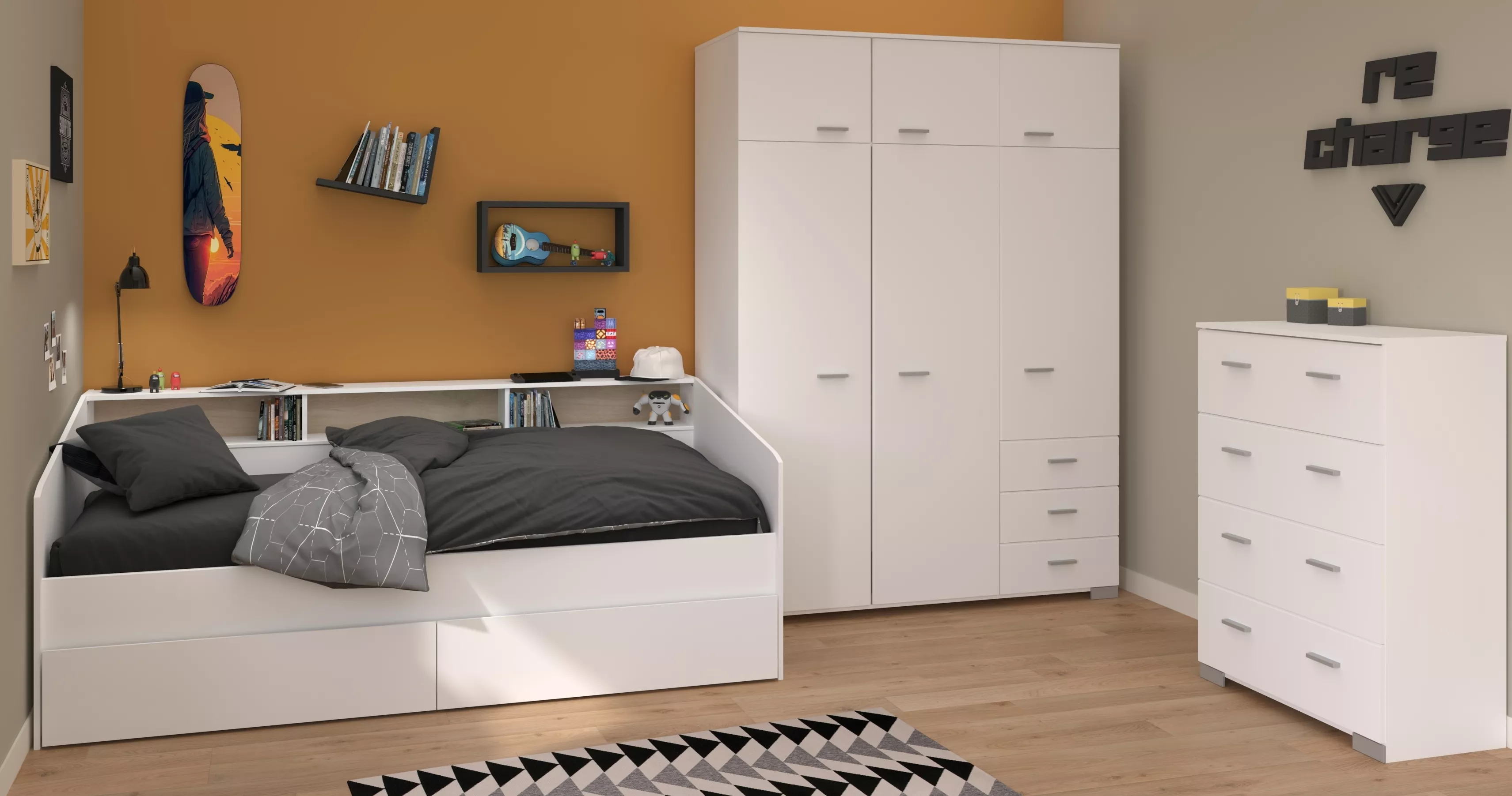 Chambre junior 3 éléments HOUSTON 41