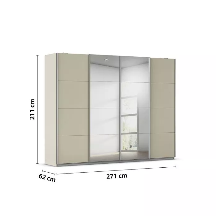 Schwebetürenschrank SYNCRONO
