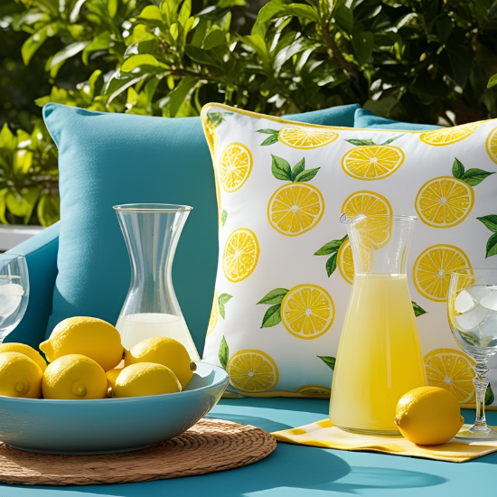 La déco rencontre le citron - à découvrir ici