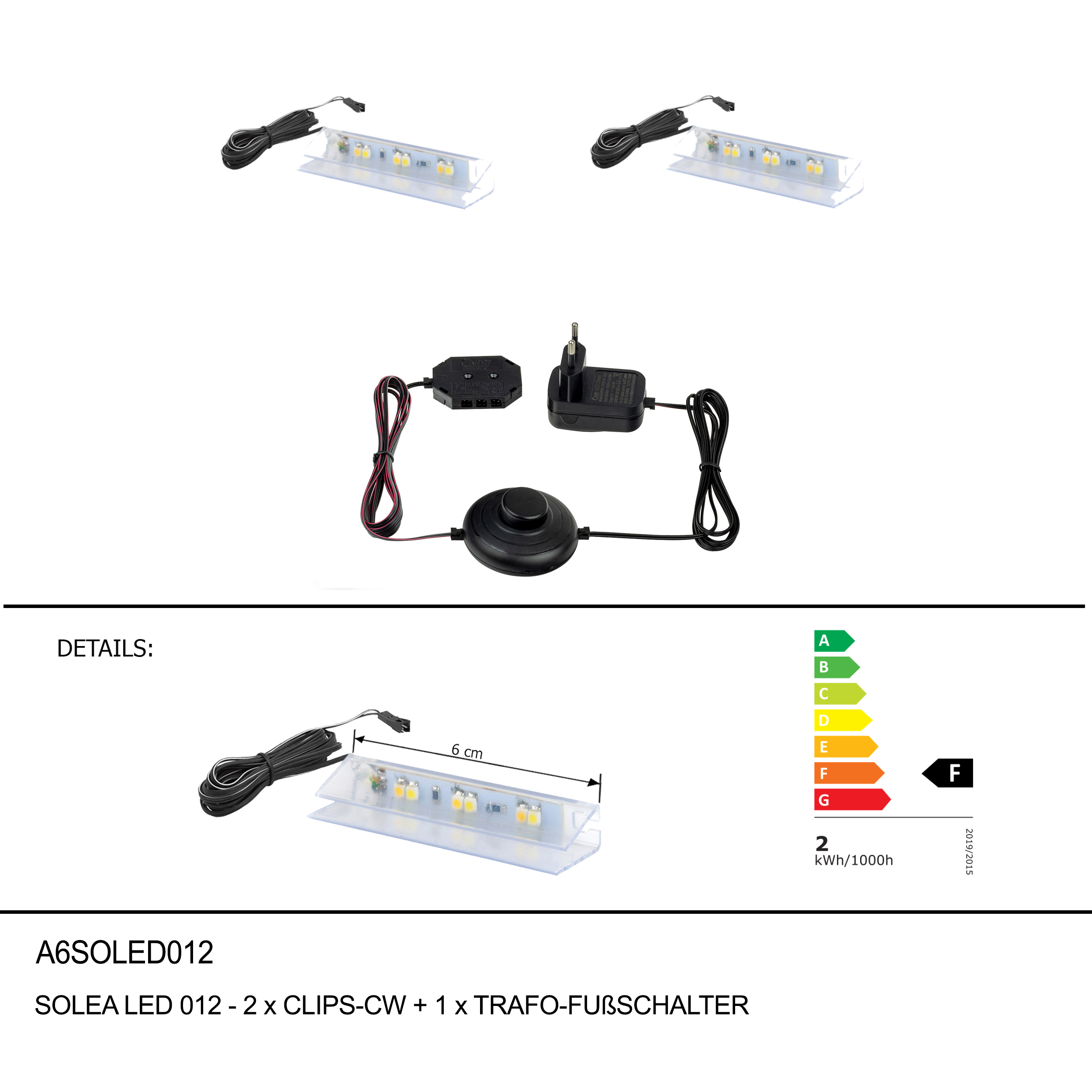 Set d’éclairage SOLEA