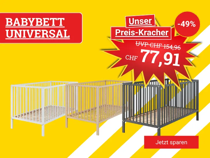 MEGA Preis! Babybett UNIVERSAL
