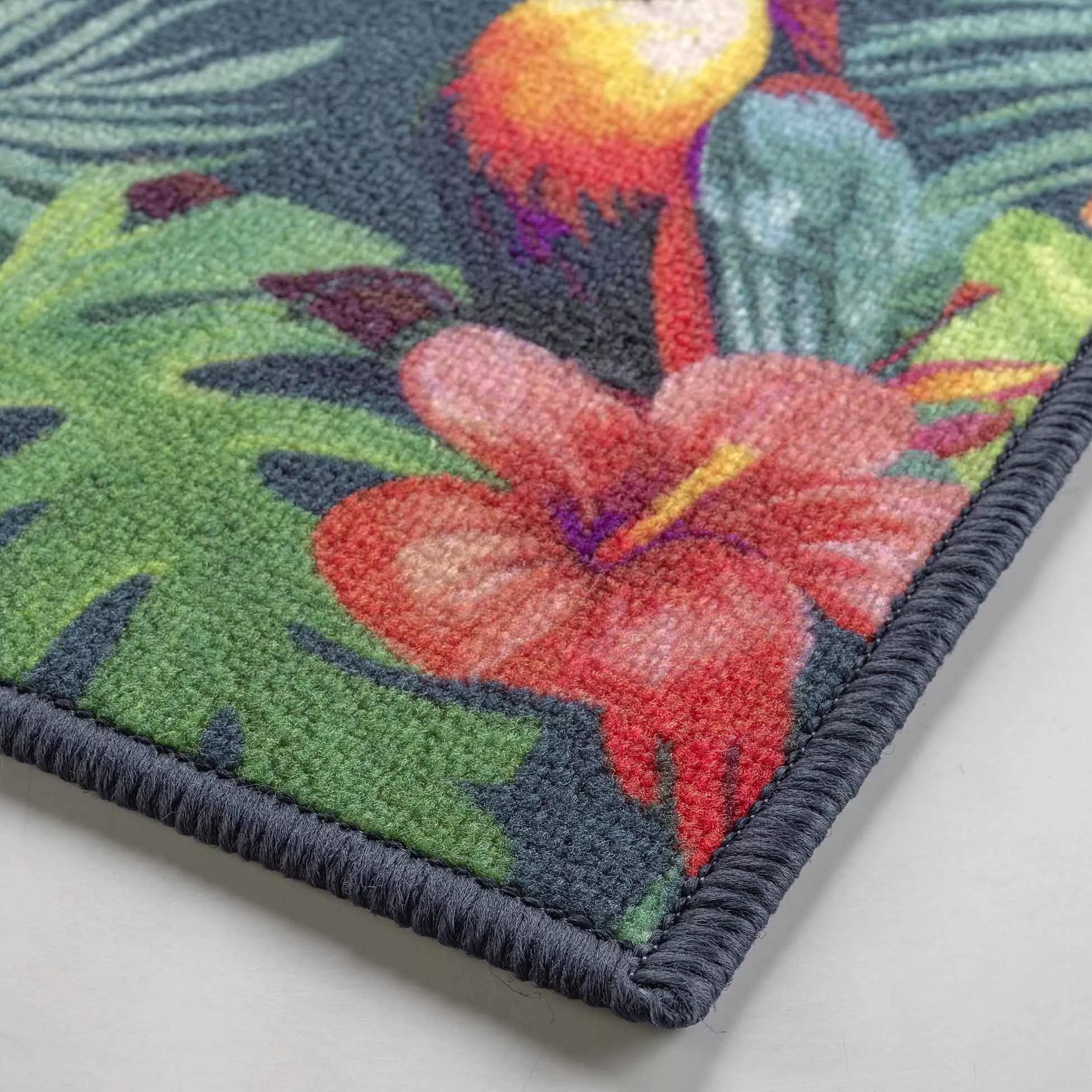Tapis anti-salissures toucan 40x60cm MOOREA