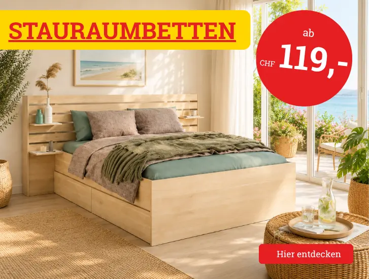 Stauraumbetten zu MEGA Preisen. Hier entdecken>