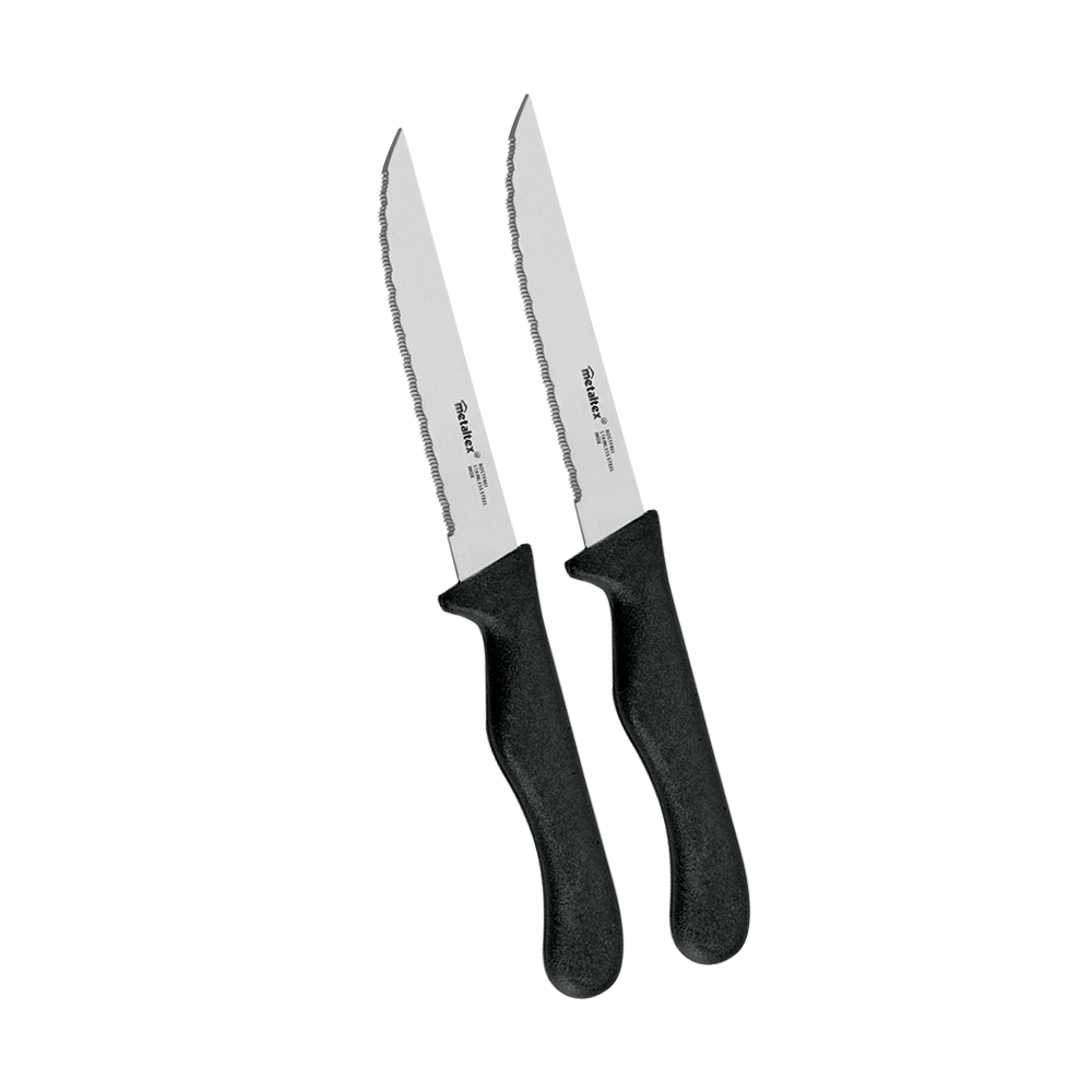 Lot de 2 couteaux à steak BASIC Lot de 2 couteaux à steak BASIC