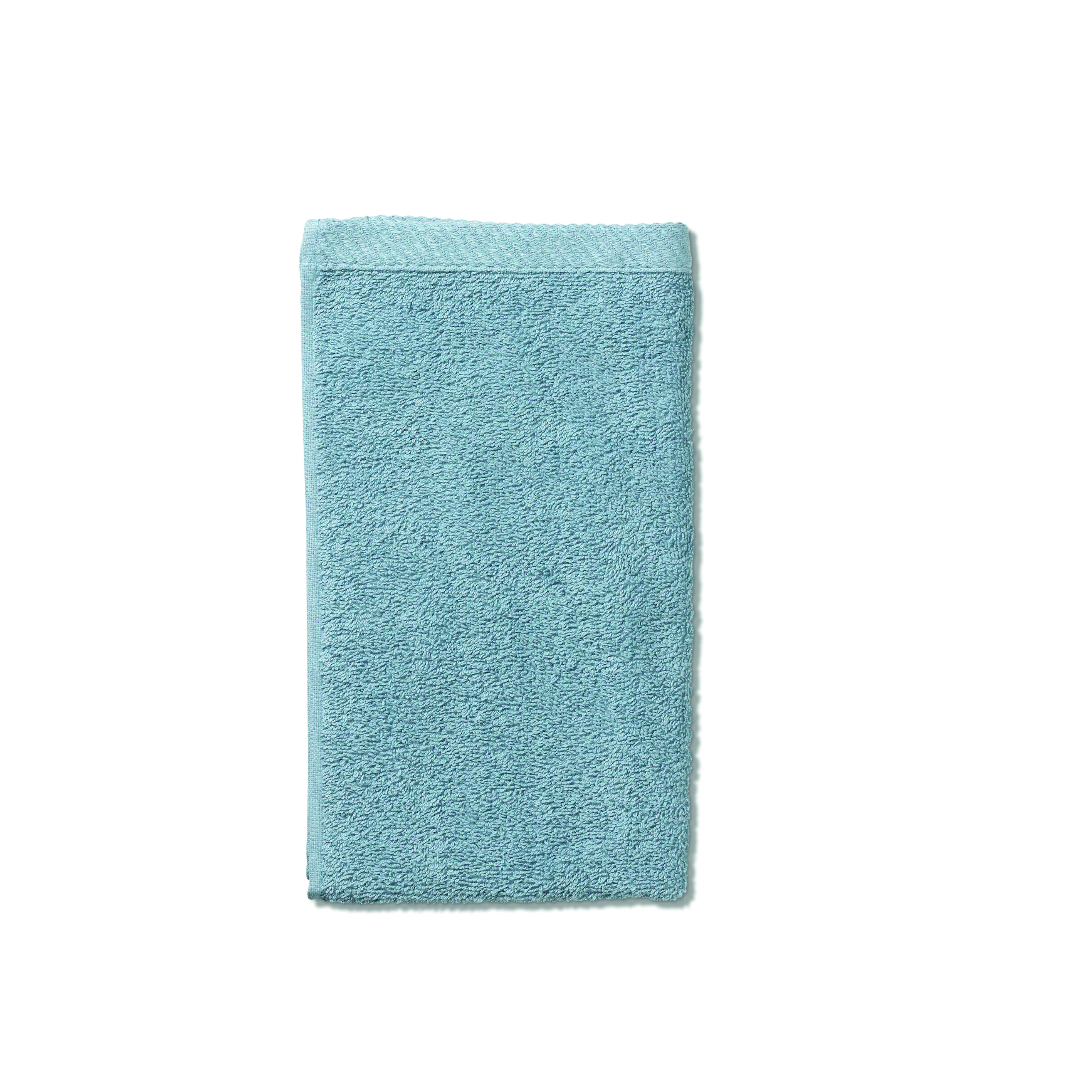Serviette invité bleu givré LADESSA