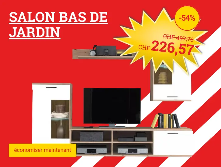 Notre super offre MEGA! Meuble mural FRONTAL 1