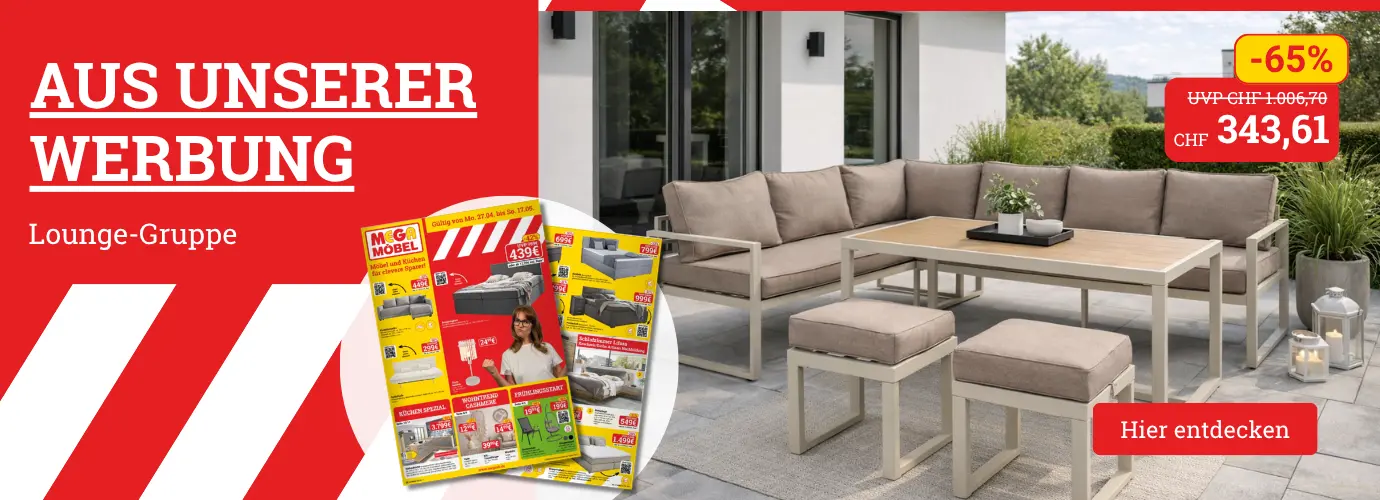Aus unserer Werbung! Gartenlounge RDF-9119010-40
