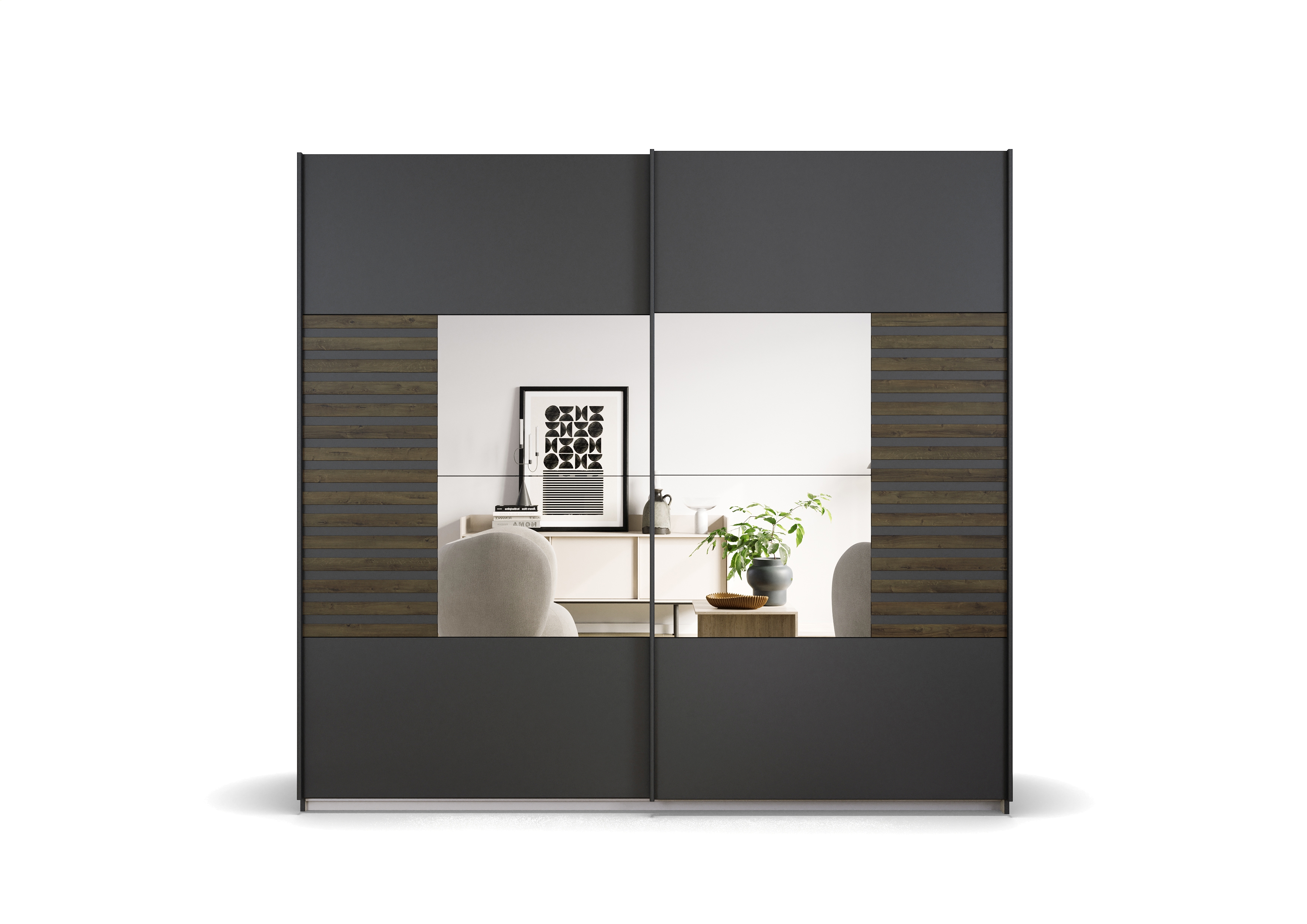 Schwebetürenschrank LISSABON Schwebetürenschrank LISSABON