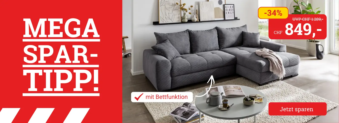 MEGA Spar-Tipp! Polsterecke mit Funktion MORTIMER II