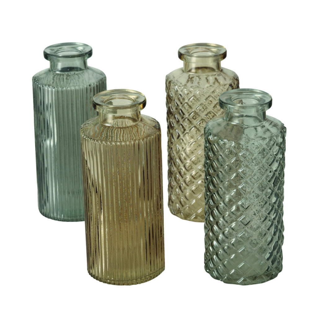 Lot de 4 vases PANJA