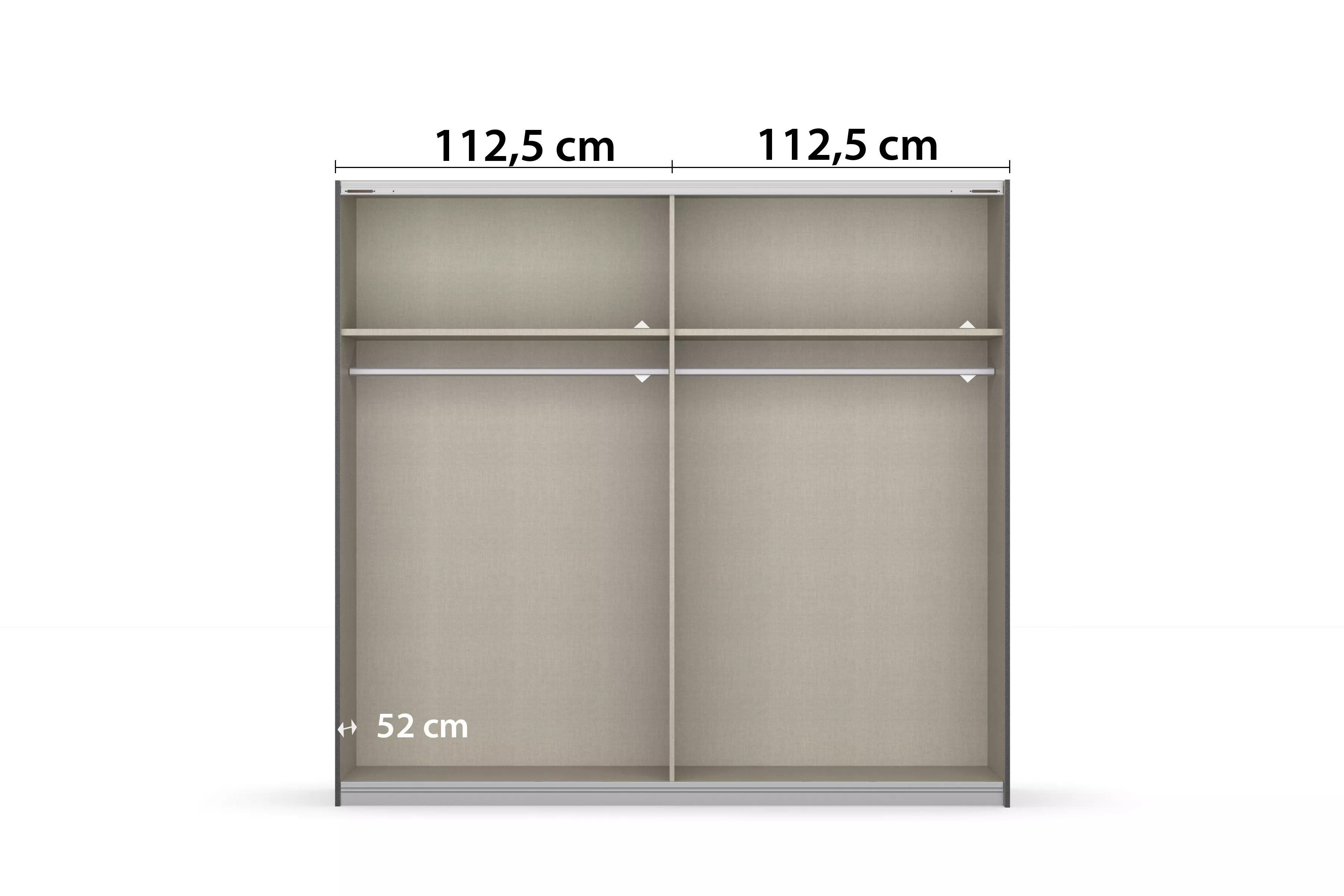 Armoire à portes coulissantes ABRANTES