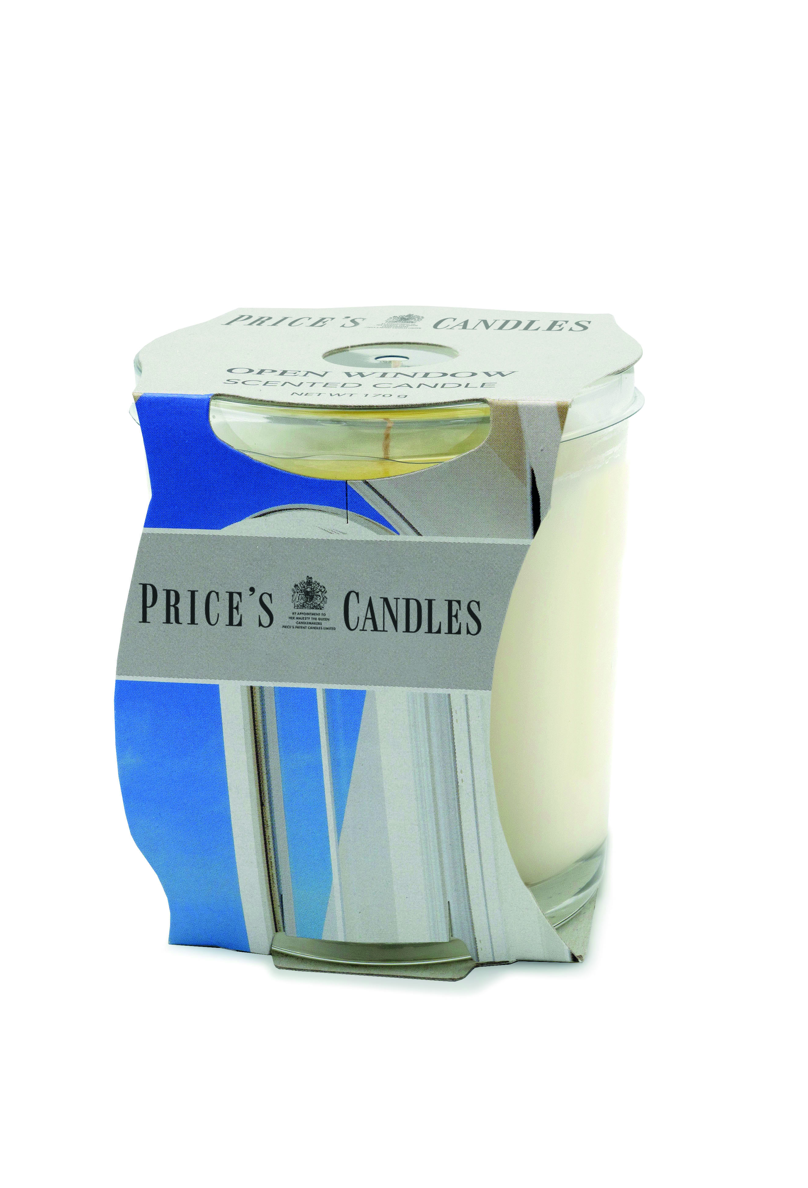 Bougie parfumée dans pot en verre Air frais PRICES Bougie parfumée dans pot en verre Air frais PRICES