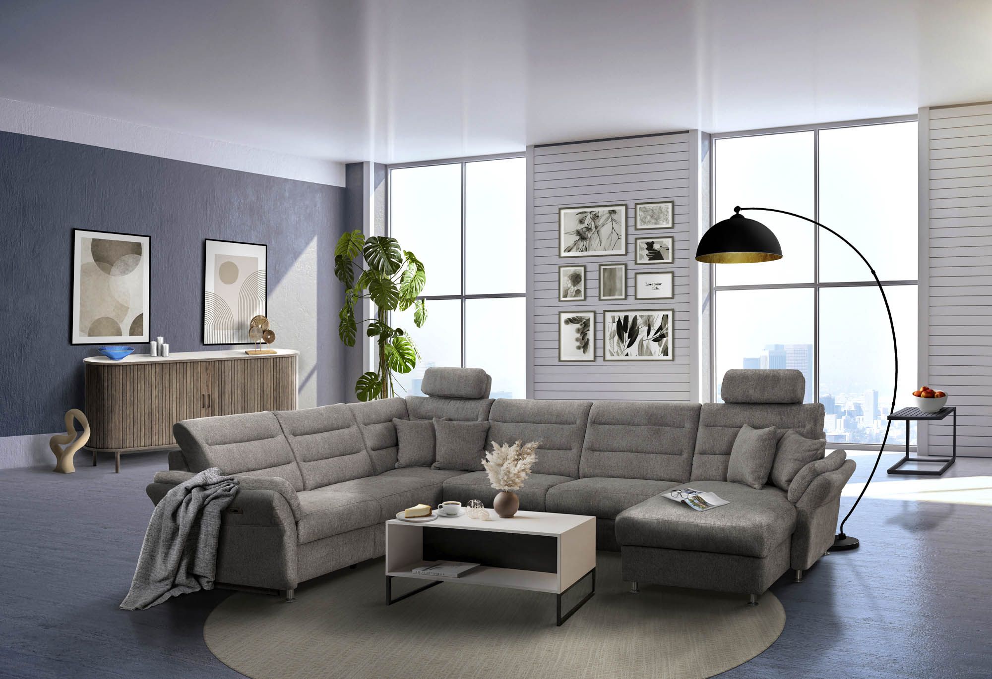 Wohnlandschaft mit Funktion FORENO Wohnlandschaft mit Funktion FORENO