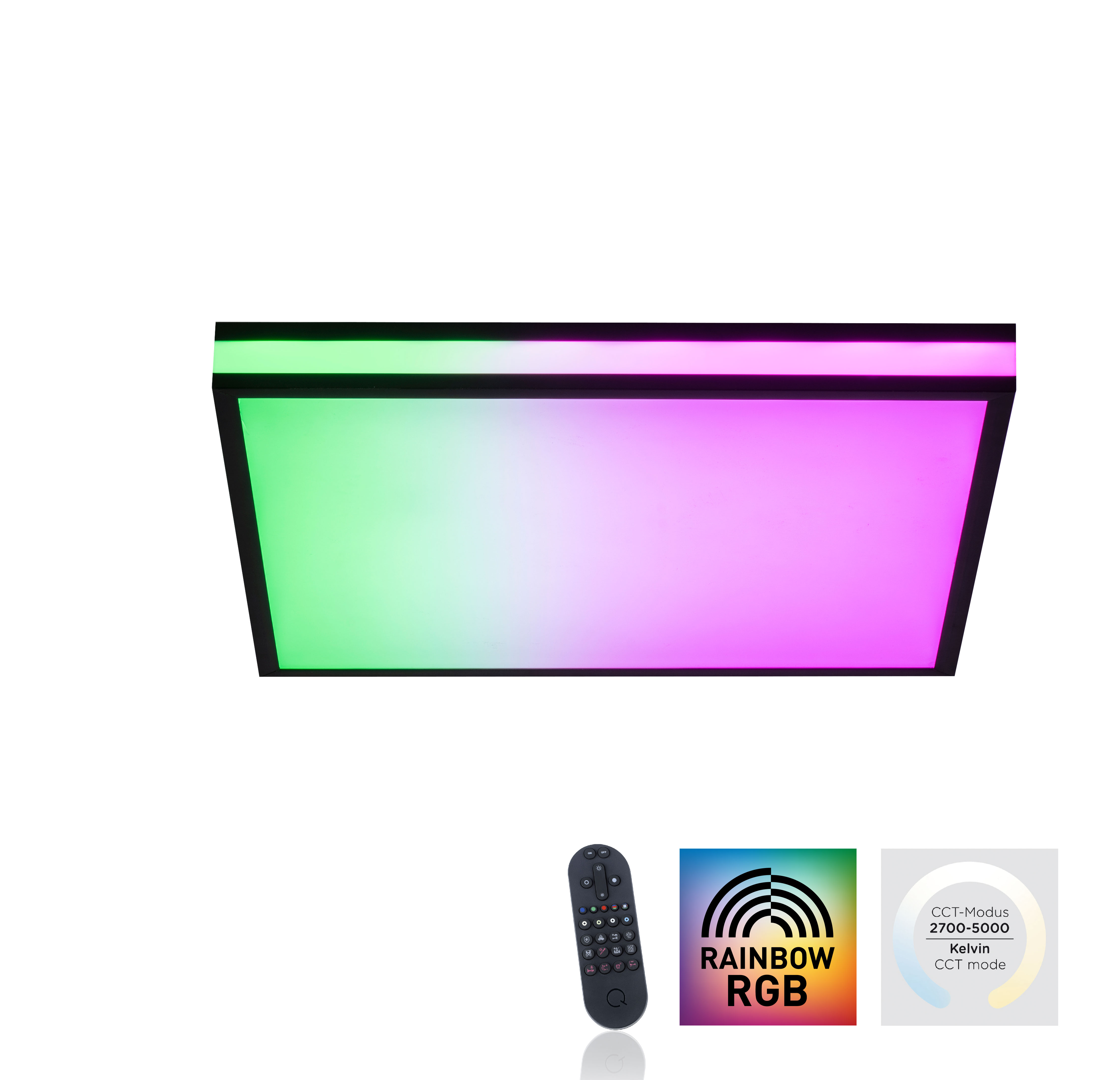 LED Deckenleuchte Mario Black