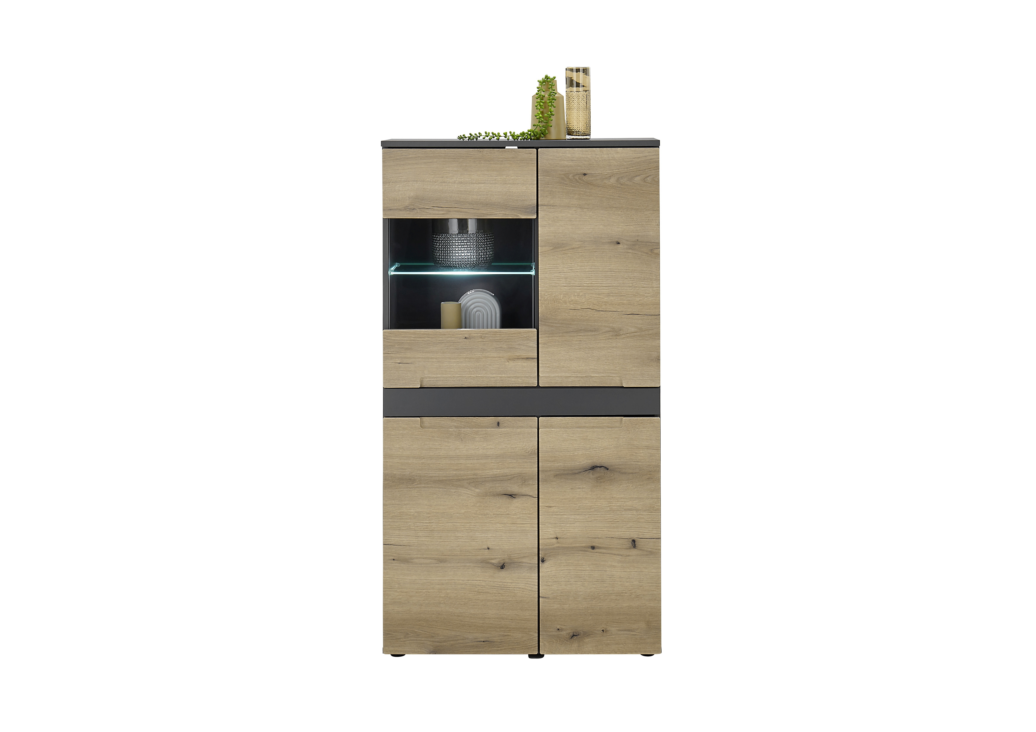 Bahut haut vitrine CORK Bahut haut vitrine CORK