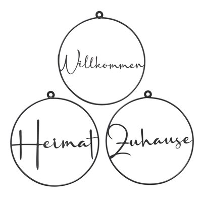 Schild Schriftzug HEIMAT Schild Schriftzug HEIMAT