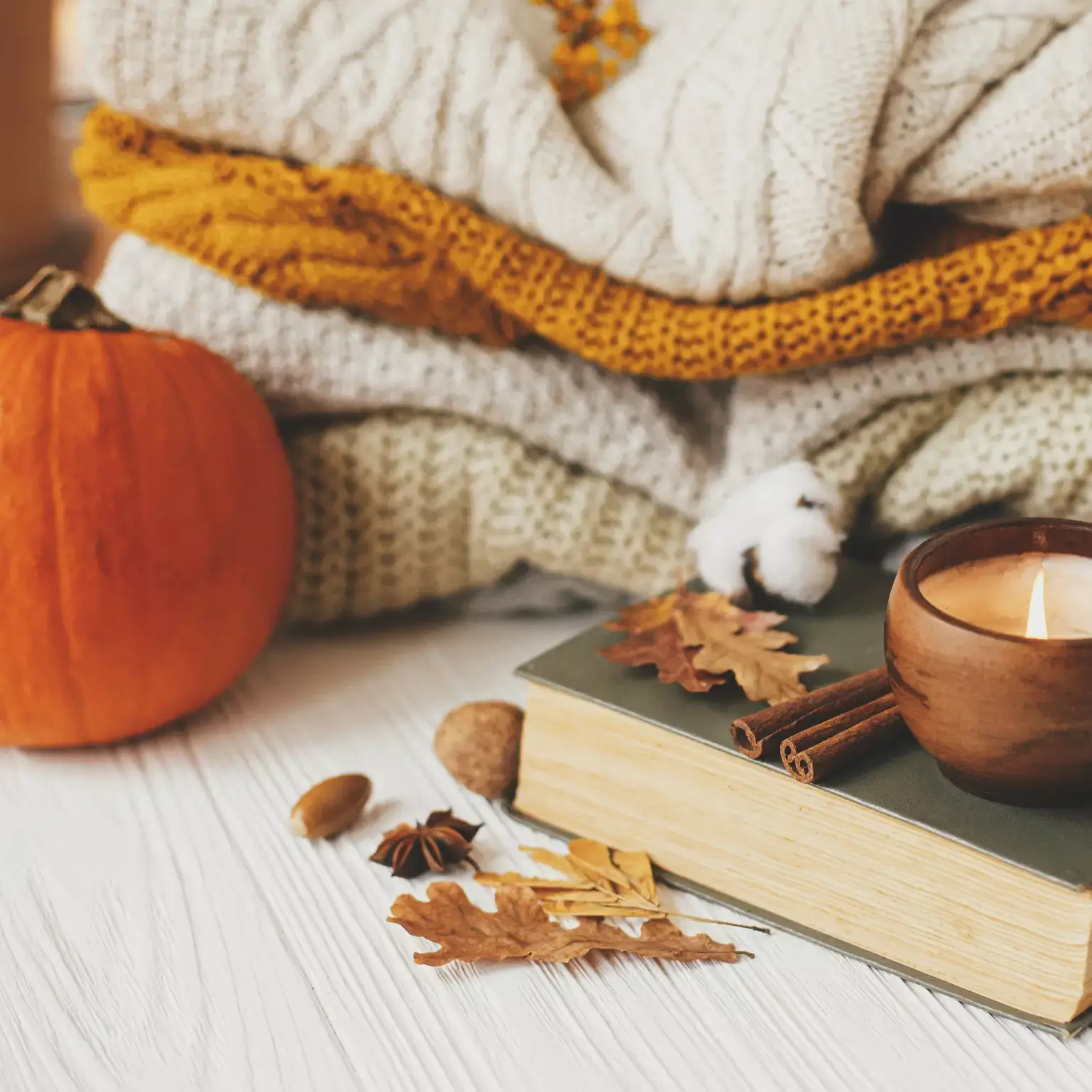 Herbstlich dekorieren