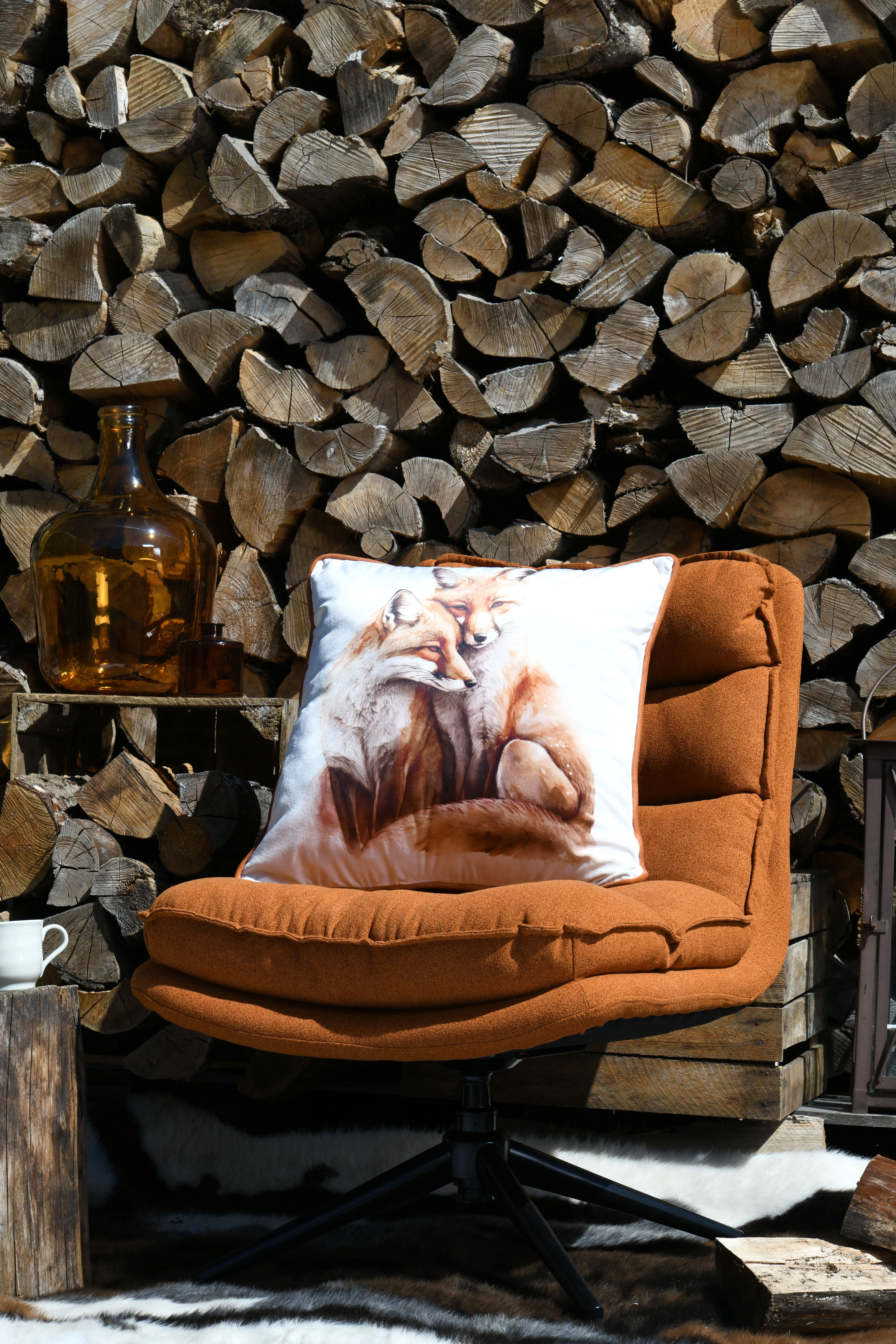 Dekokissen Füchse HOMETEX