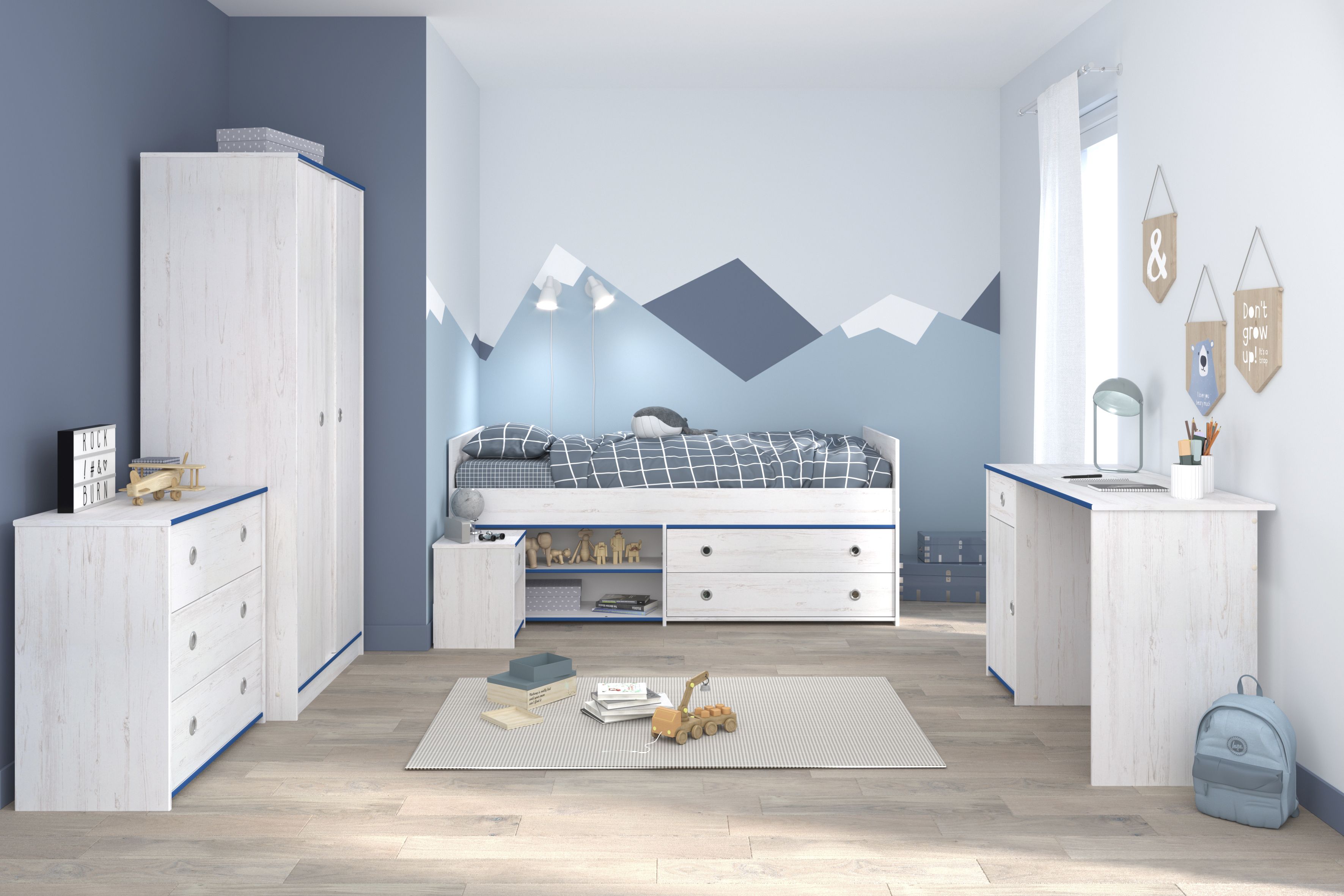 Chambre d'enfant 5 éléments SMOOZY 36a Chambre d'enfant 5 éléments SMOOZY 36a