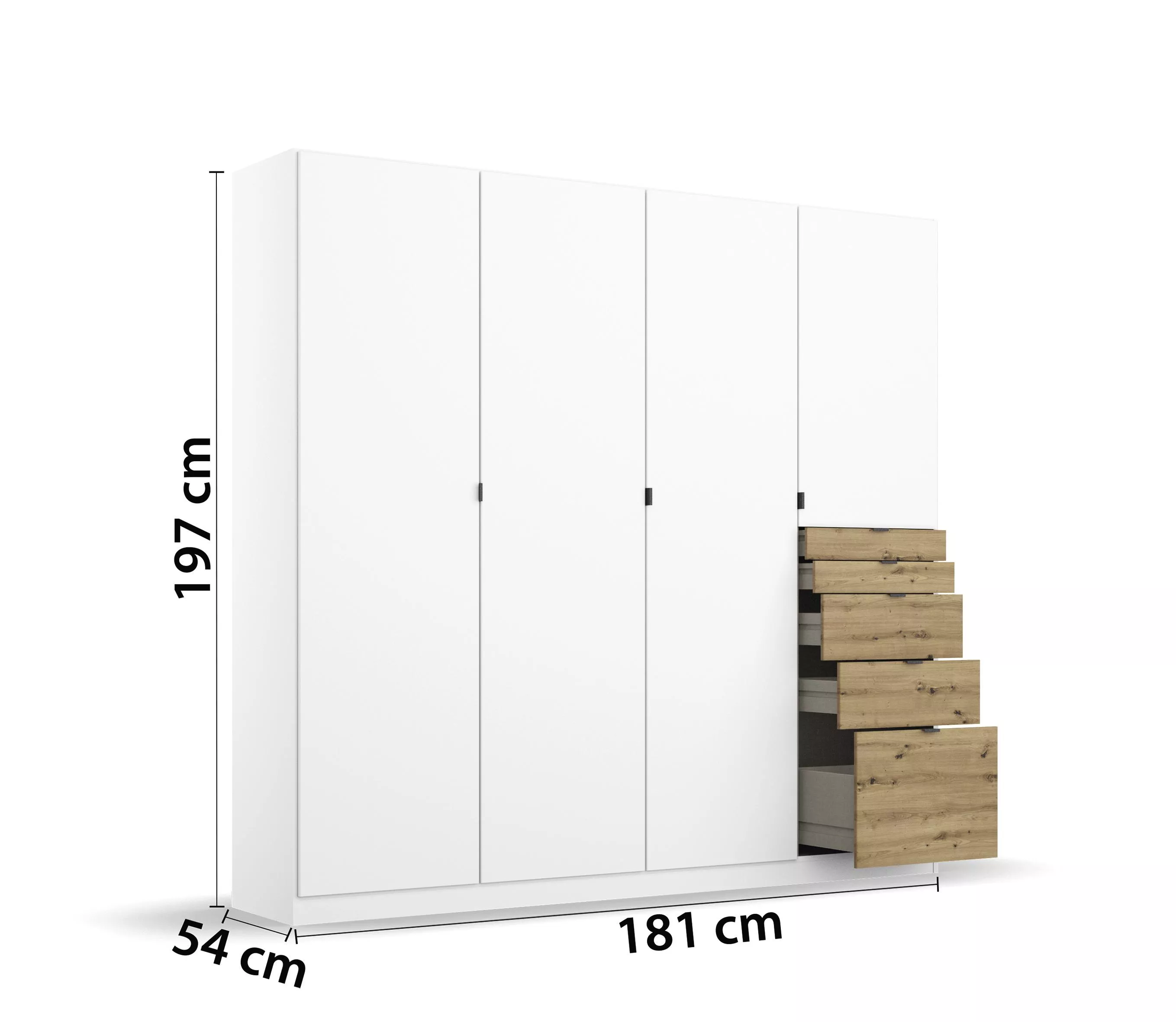 Drehtürenschrank AGUALVA-CACEM