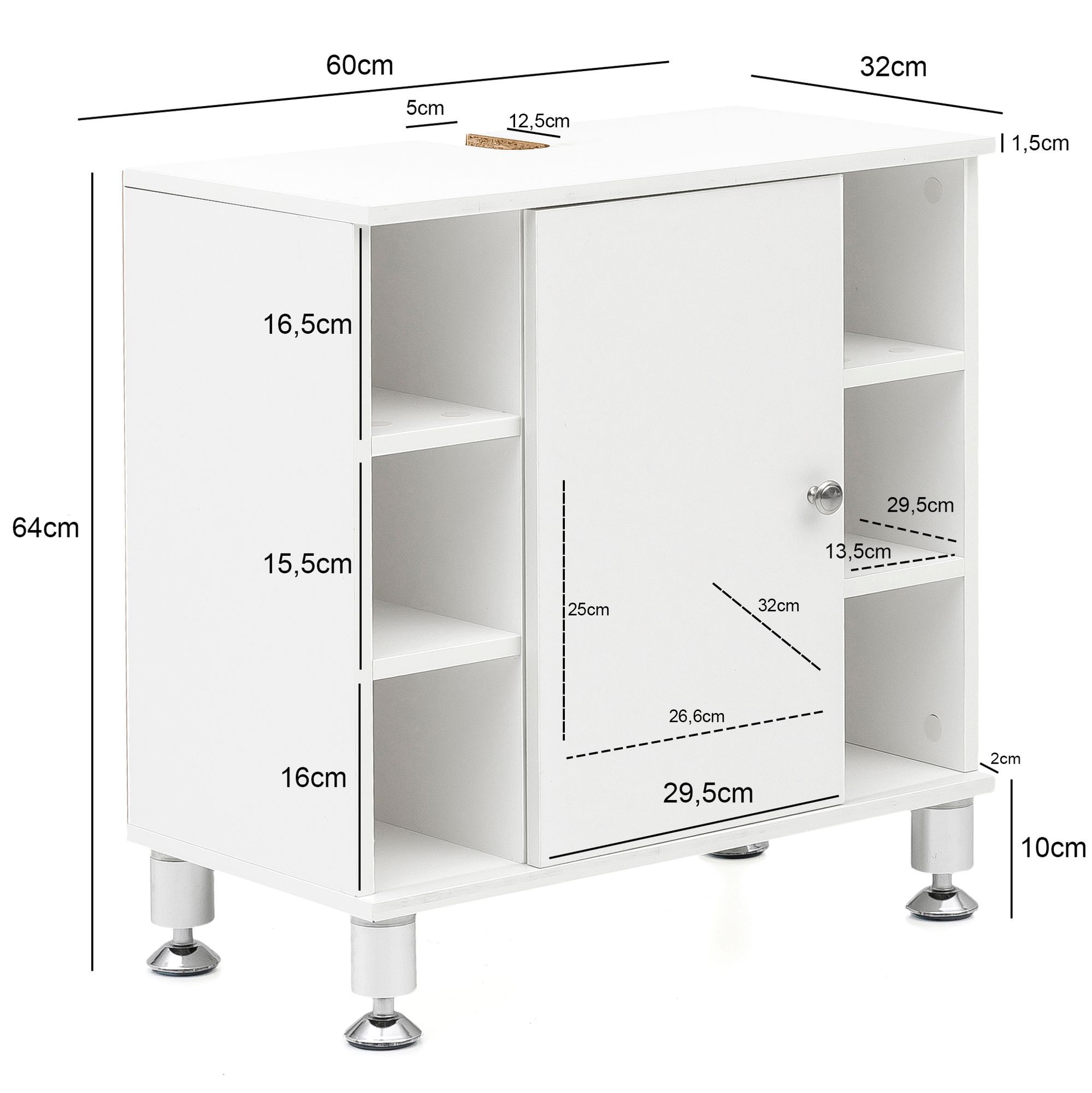 Meuble sous vasque PHUKET