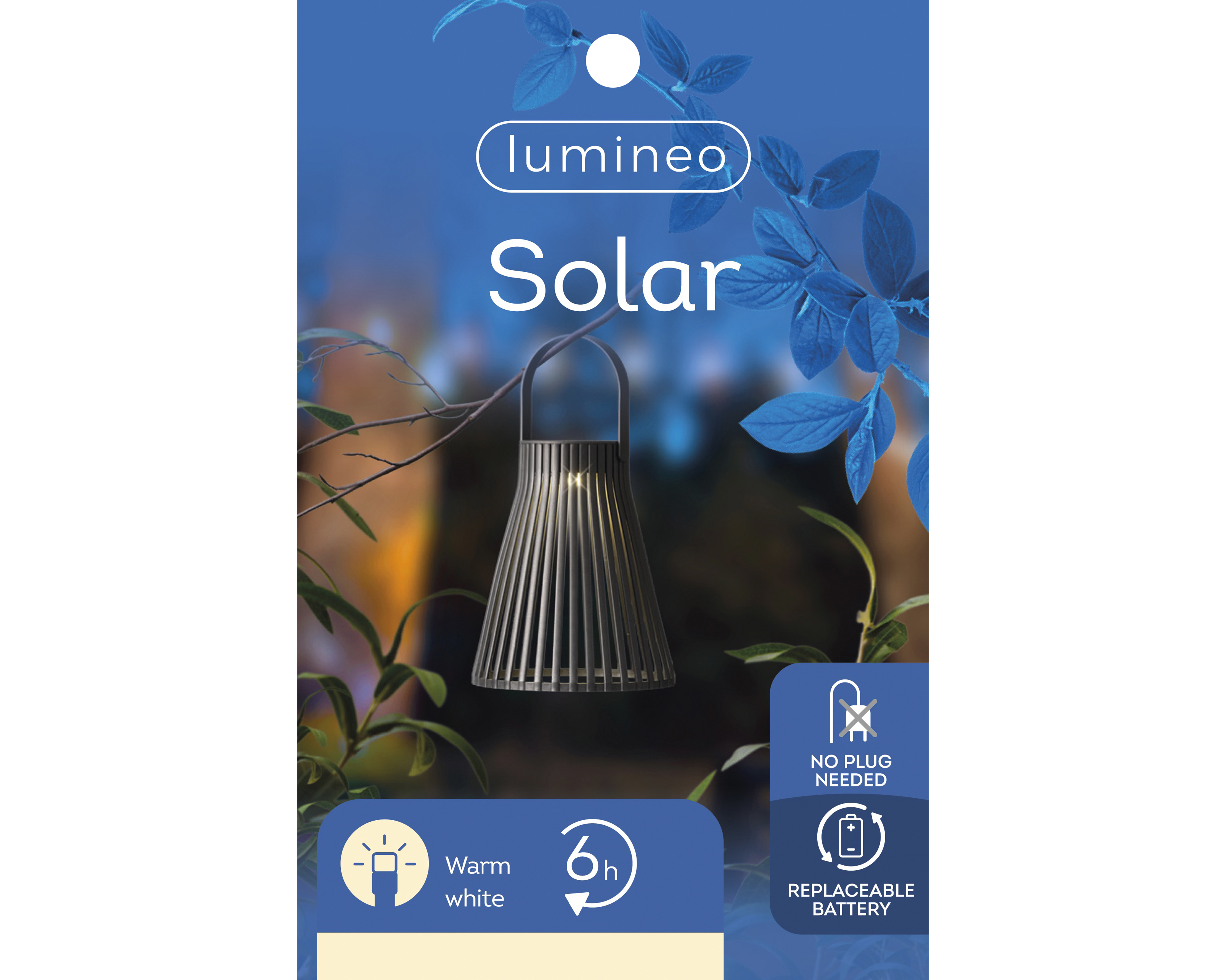 LED Solar Laterne  SOLAR