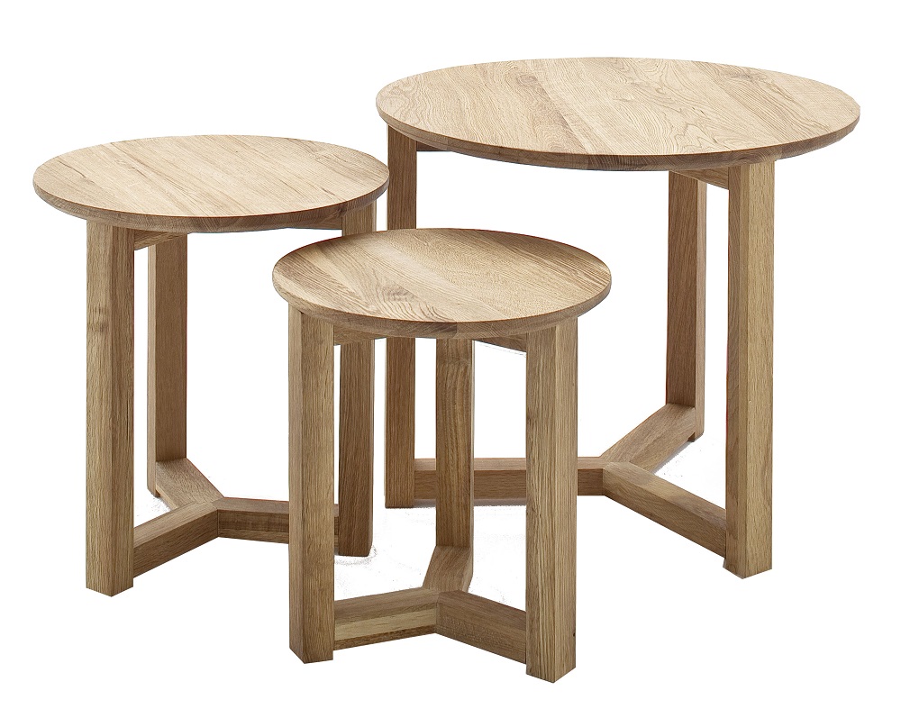 Lot de 3 tables FAYE