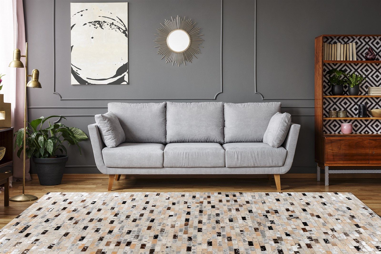 Tapis en cuir LAVIN 525