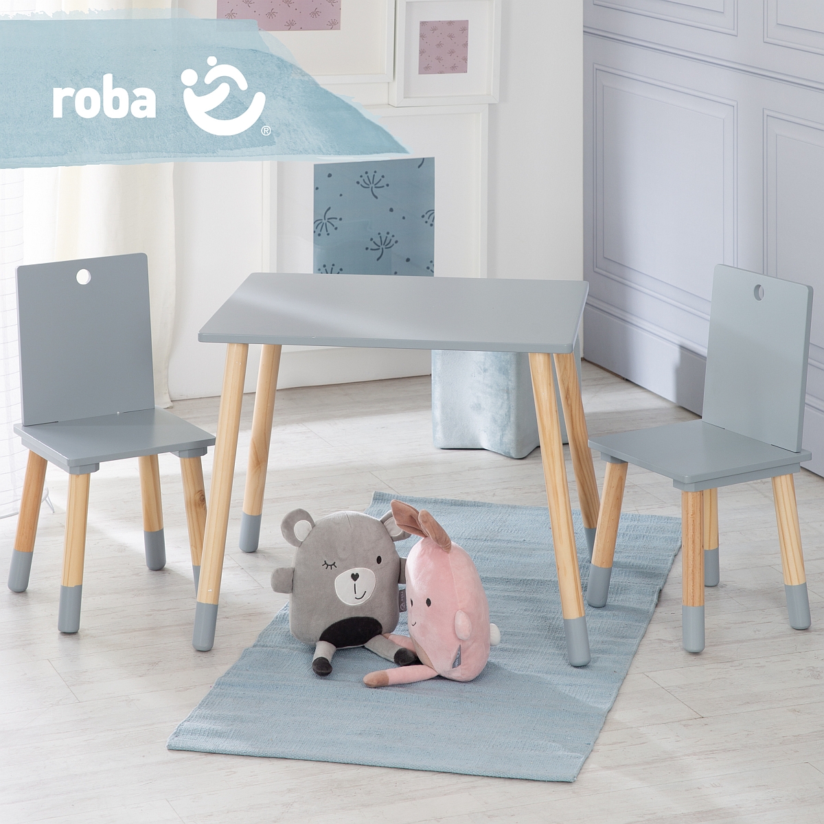 Ensemble table et chaises pour enfants 450019GA