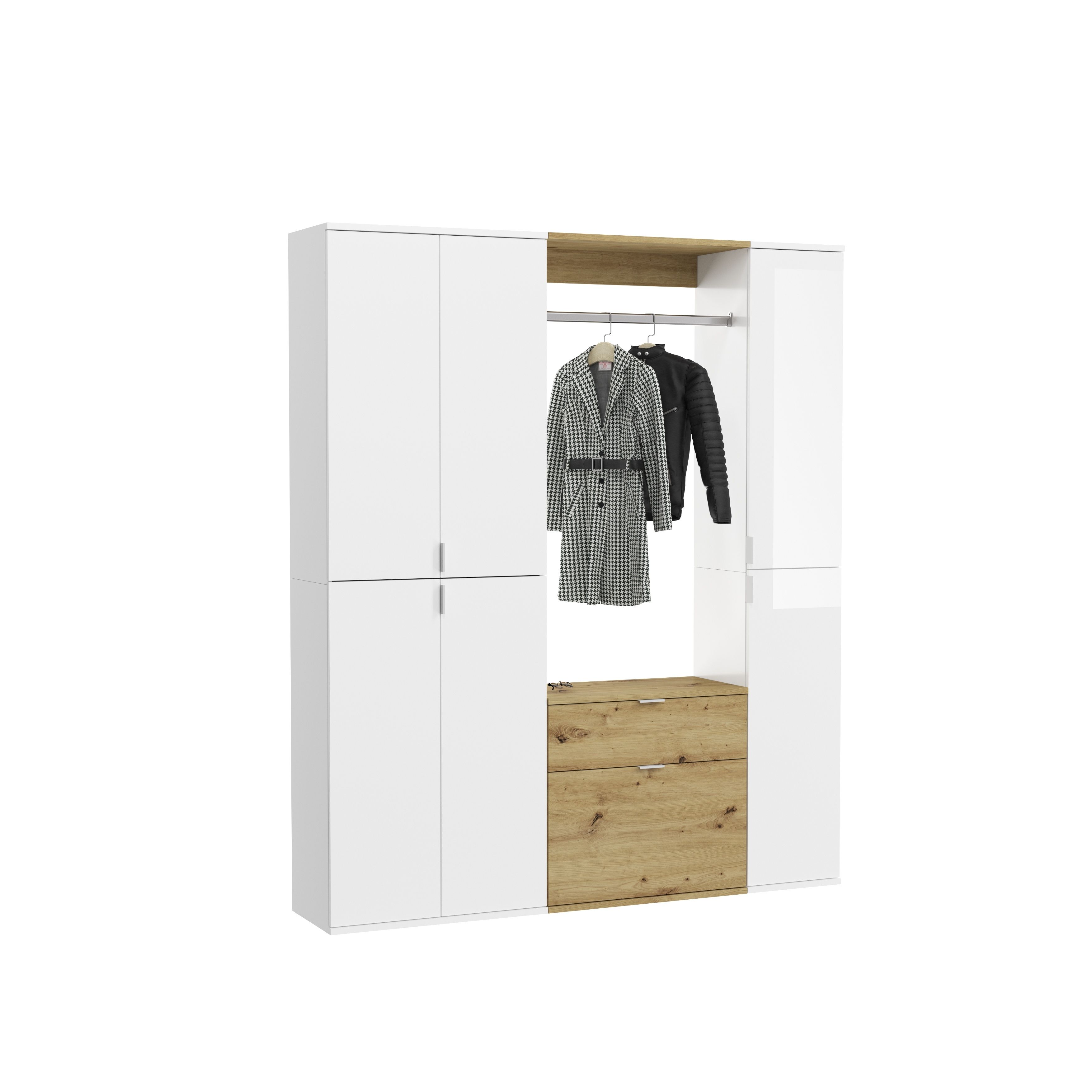 Vestiaire combiné 5 éléments BODITE Vestiaire combiné 5 éléments BODITE