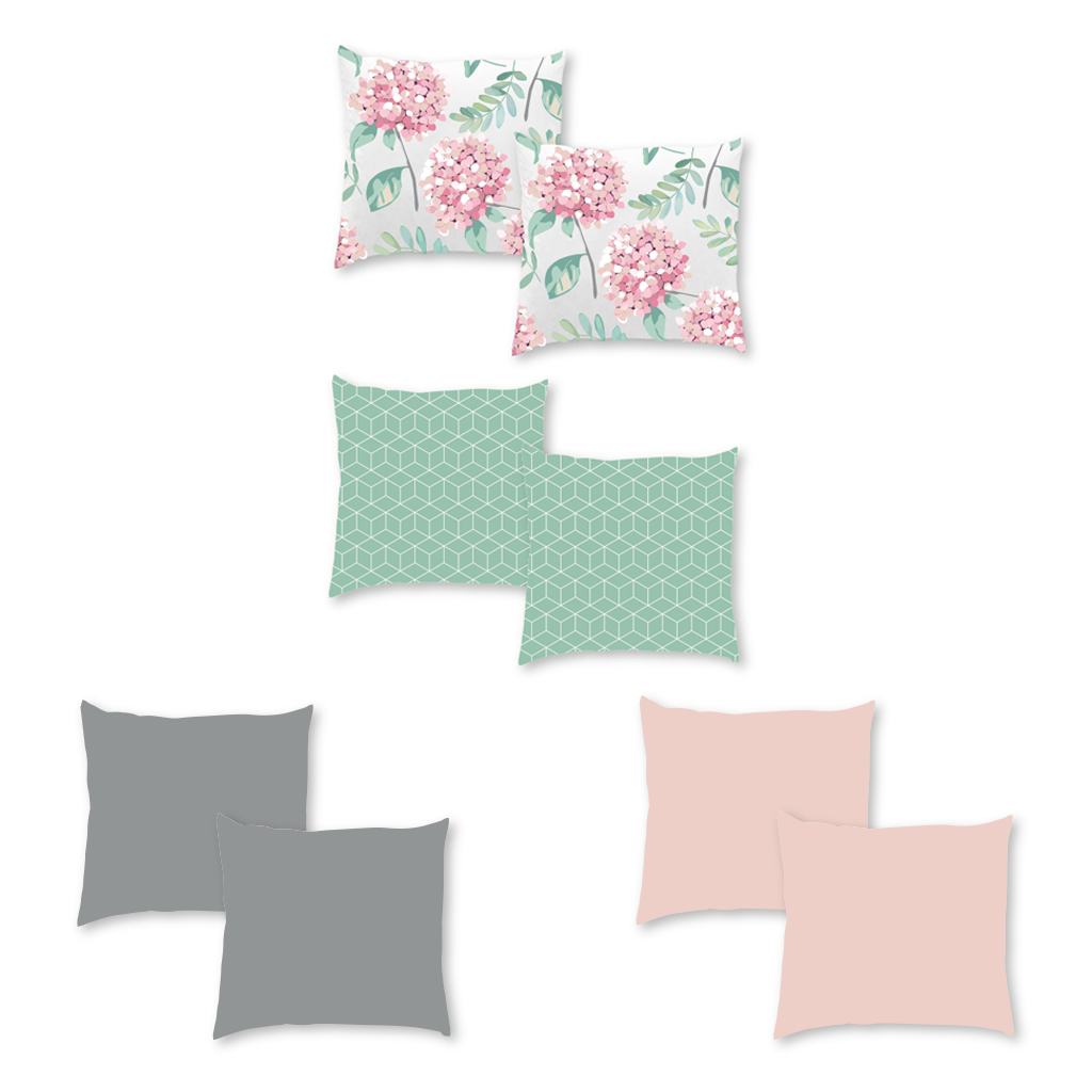 Kissenhülle 2er Pack 40x40cm Modern Kissenhülle 2er Pack 40x40cm Modern