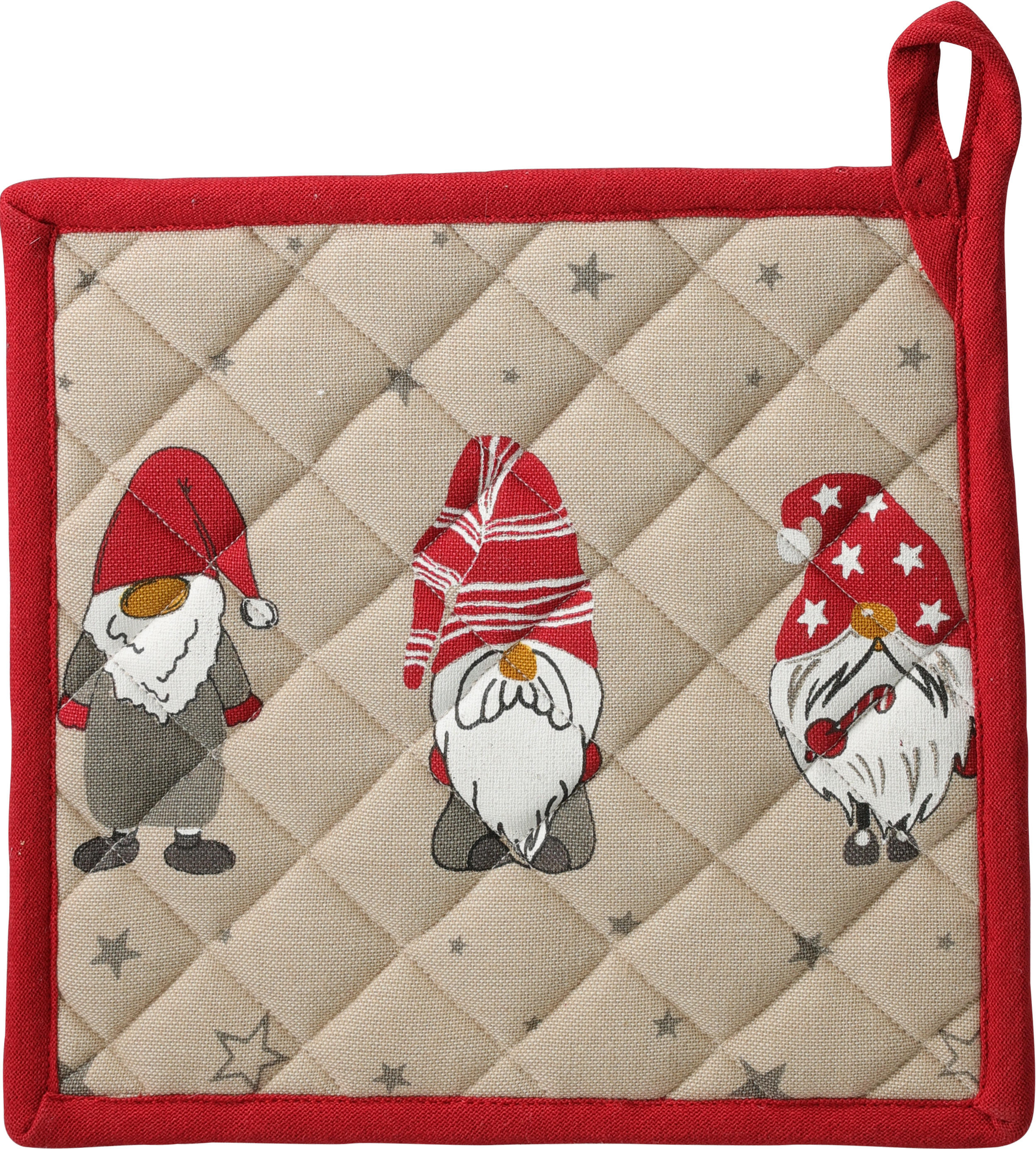 Manique motif lutins CHRISTMAS Manique motif lutins CHRISTMAS