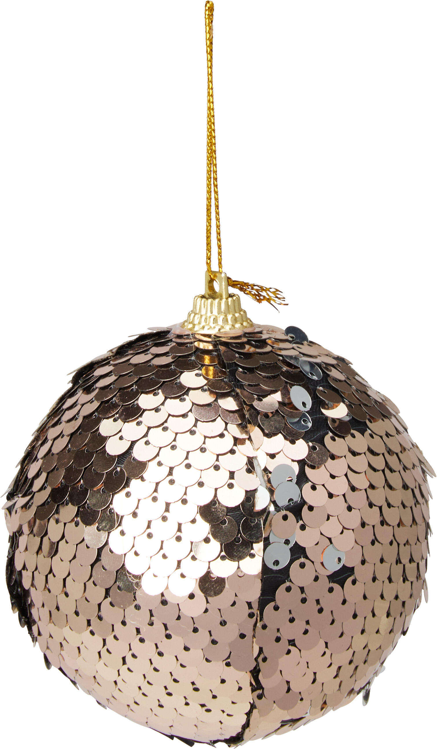 Weihnachtskugel Pailetten CHRISTMAS