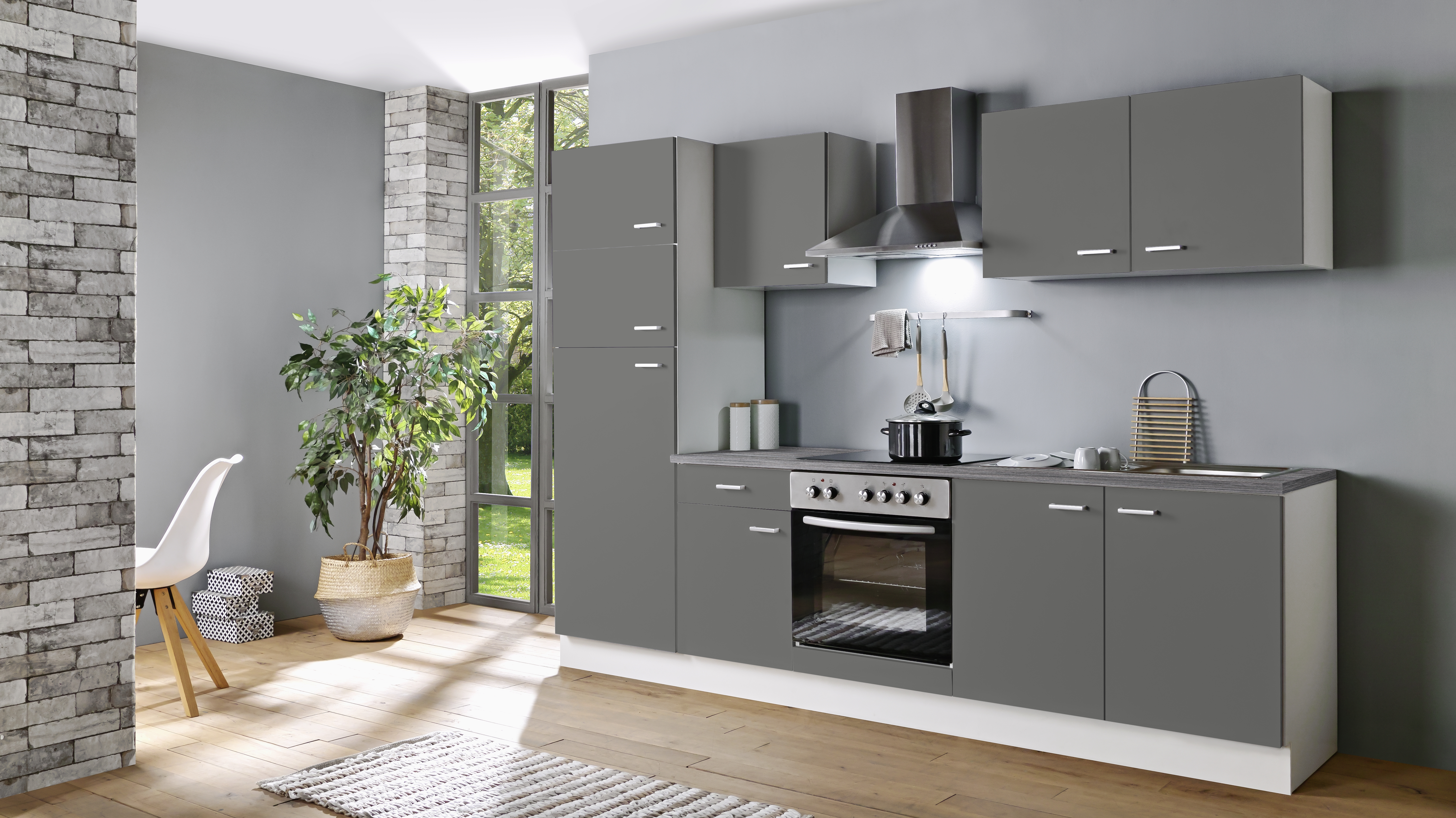 Bloc cuisine avec électroménager ORADEA Bloc cuisine avec électroménager ORADEA