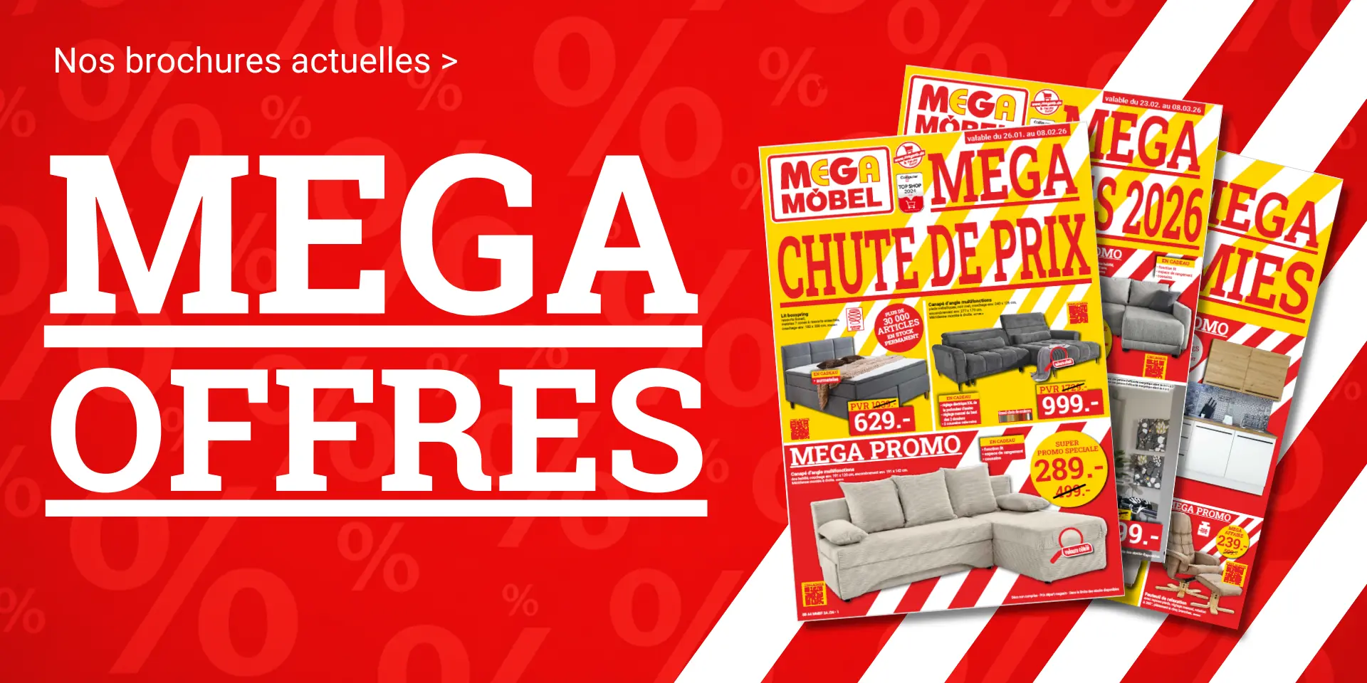 Nos brochures actuelles>