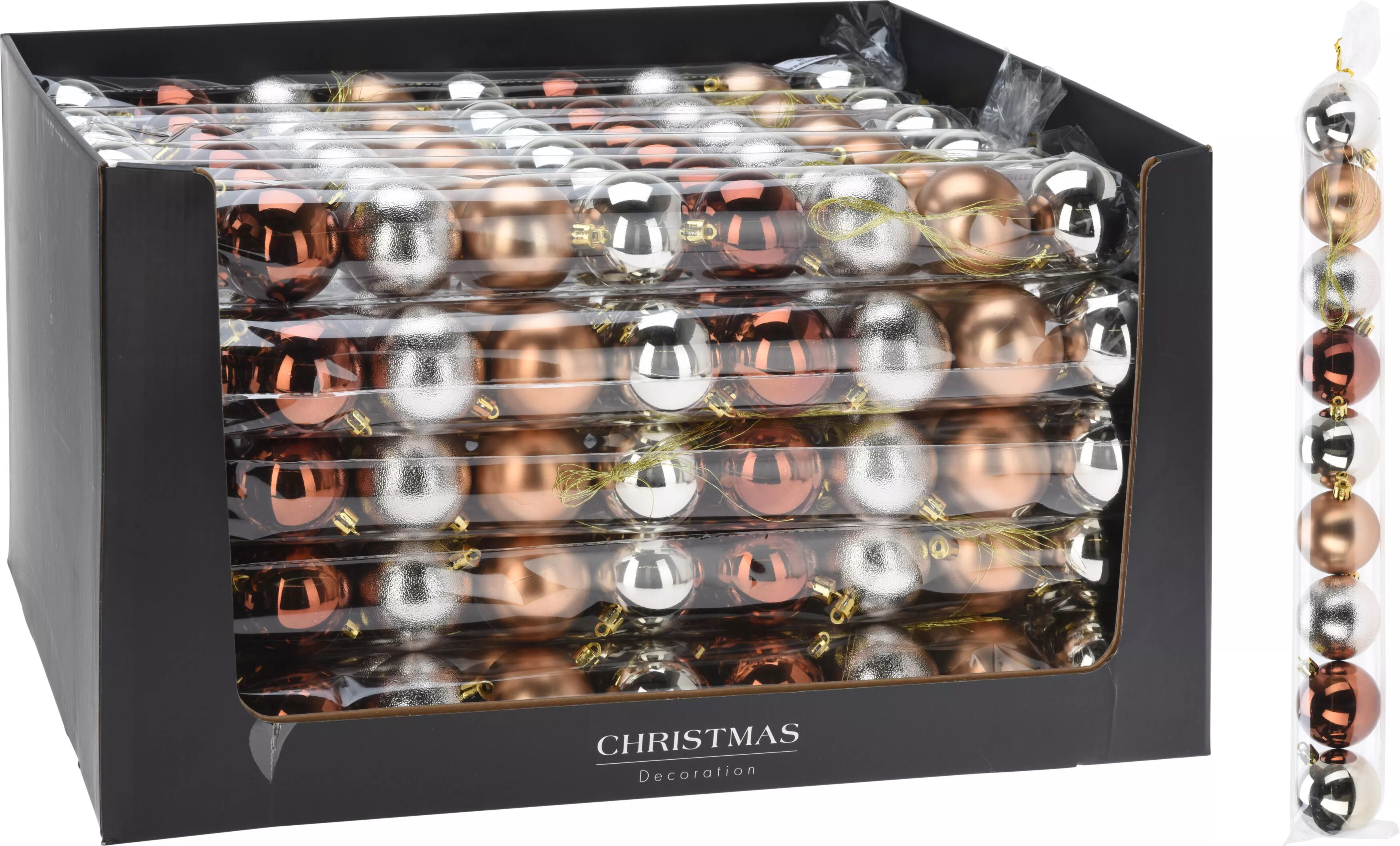 Weihnachtskugel 9er Set  CHRISTMAS