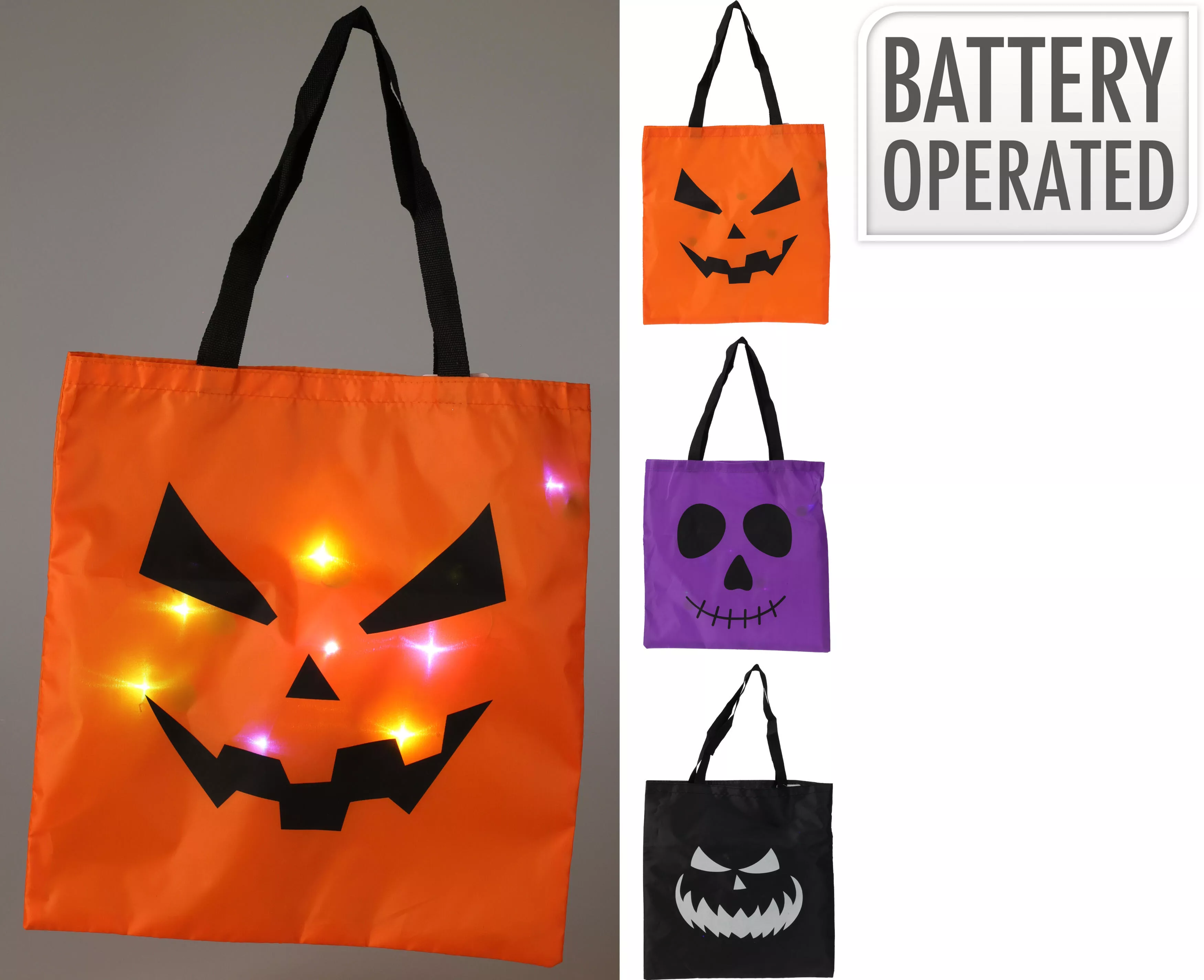 Sac Halloween avec LED HALLOWEEN