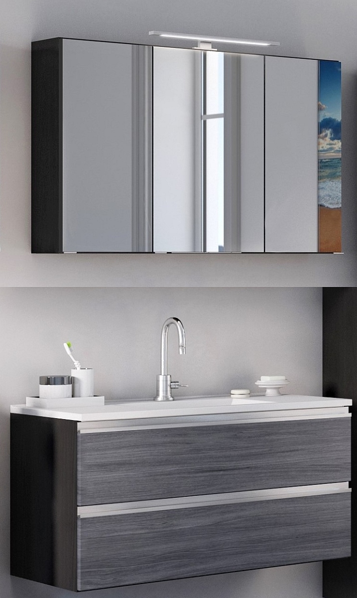 Bloc salle de bains 100 cm AREZZO Bloc salle de bains 100 cm AREZZO