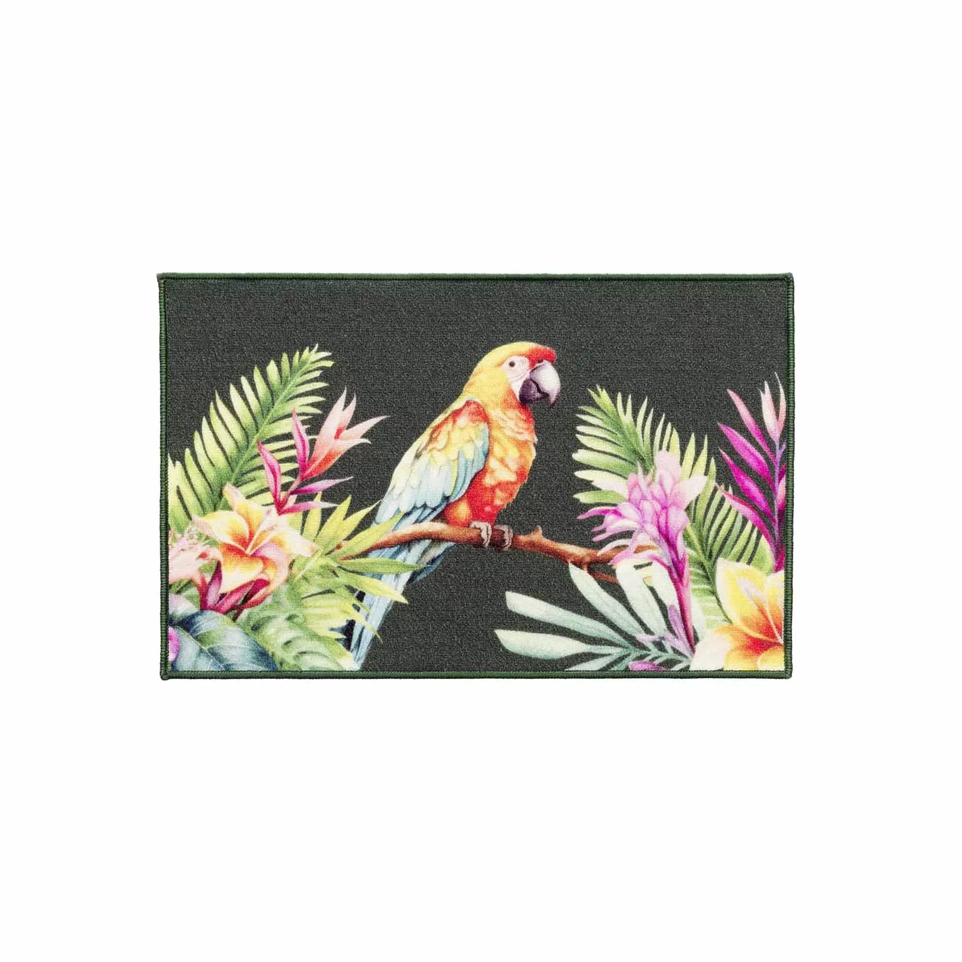 Tapis anti-salissures perroquet 50x80cm NOUMEA