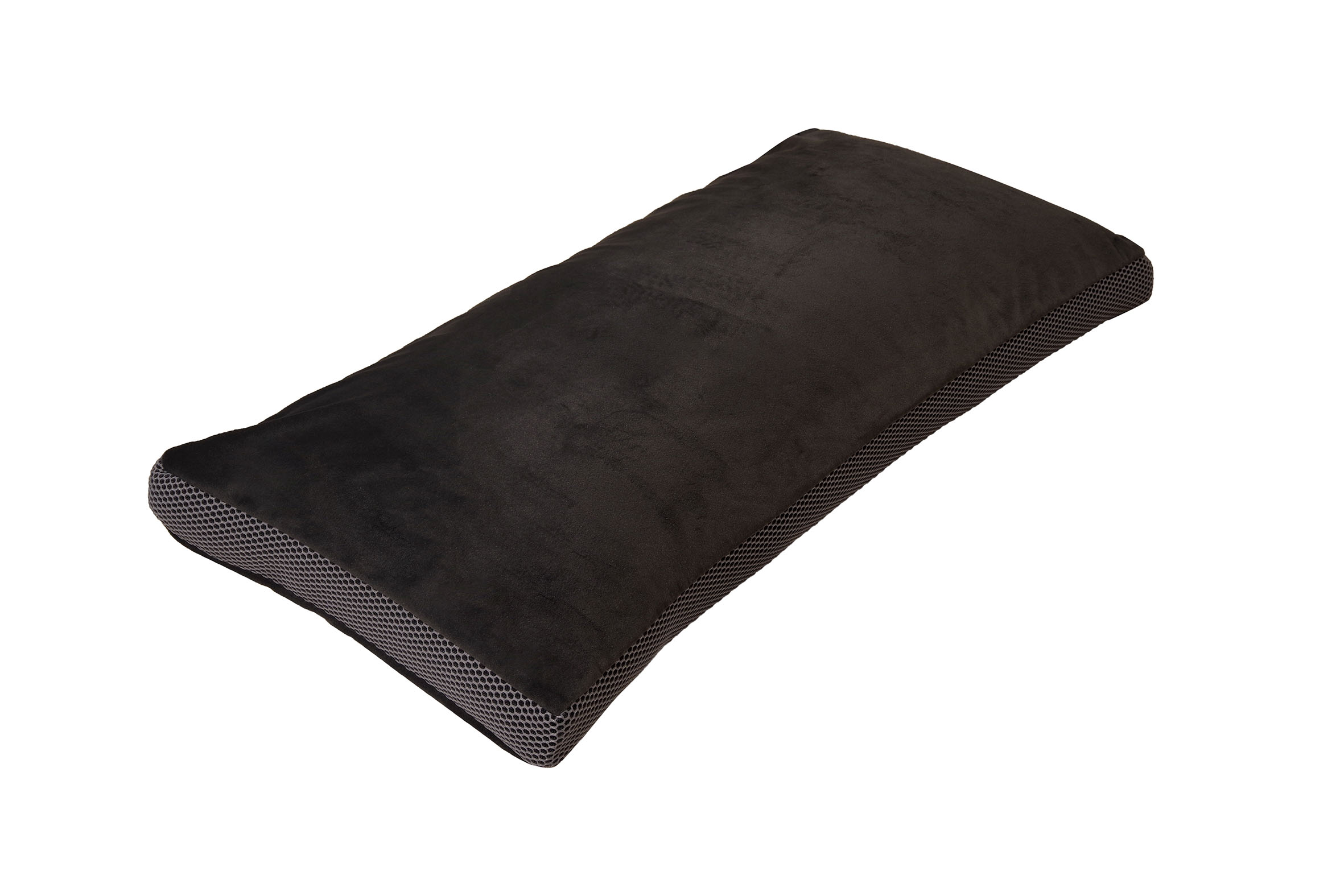 Coussin en mousse viscoélatsique anthracite 40x80cm CUPID