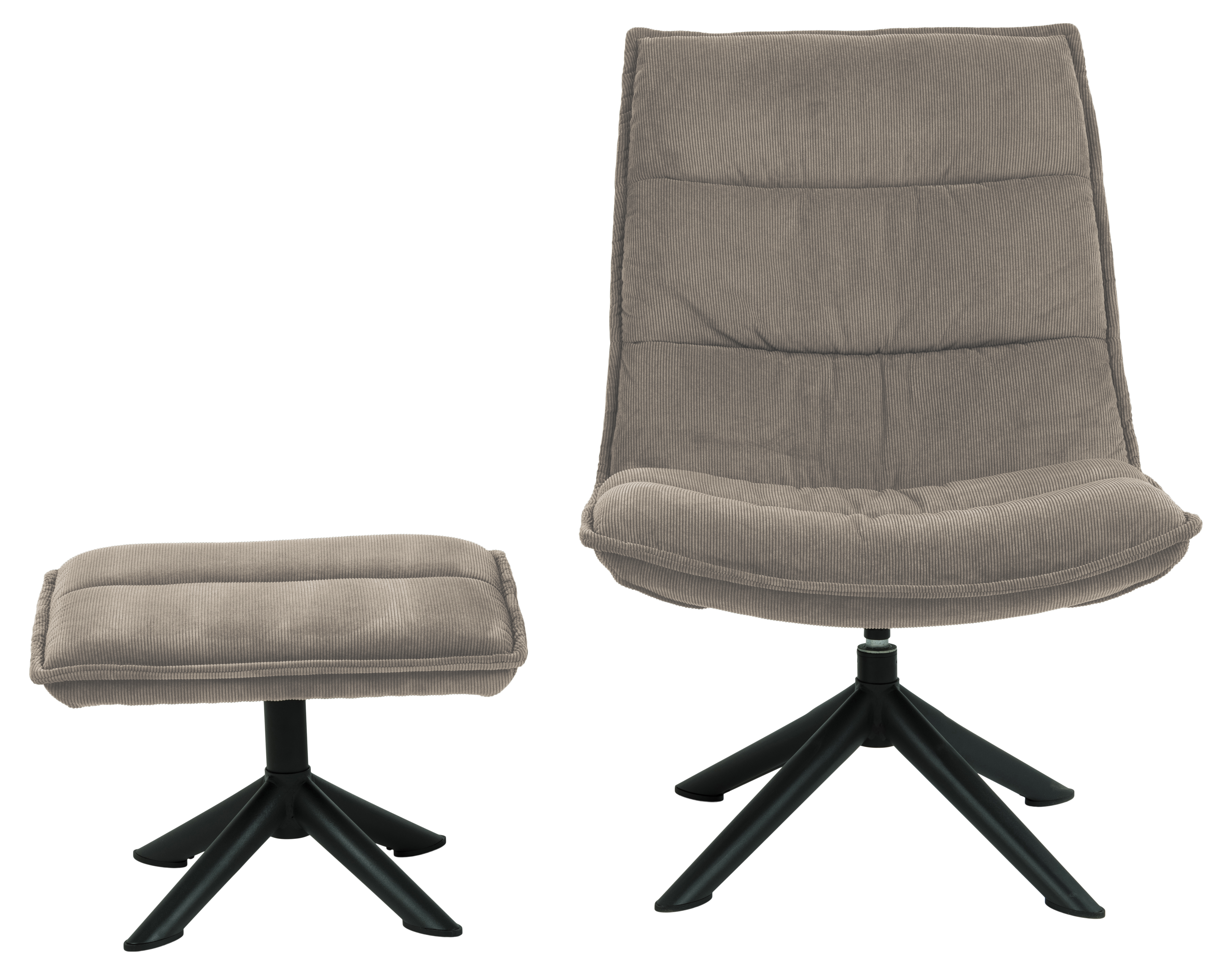 Loungesessel mit Hocker BLIZZARD