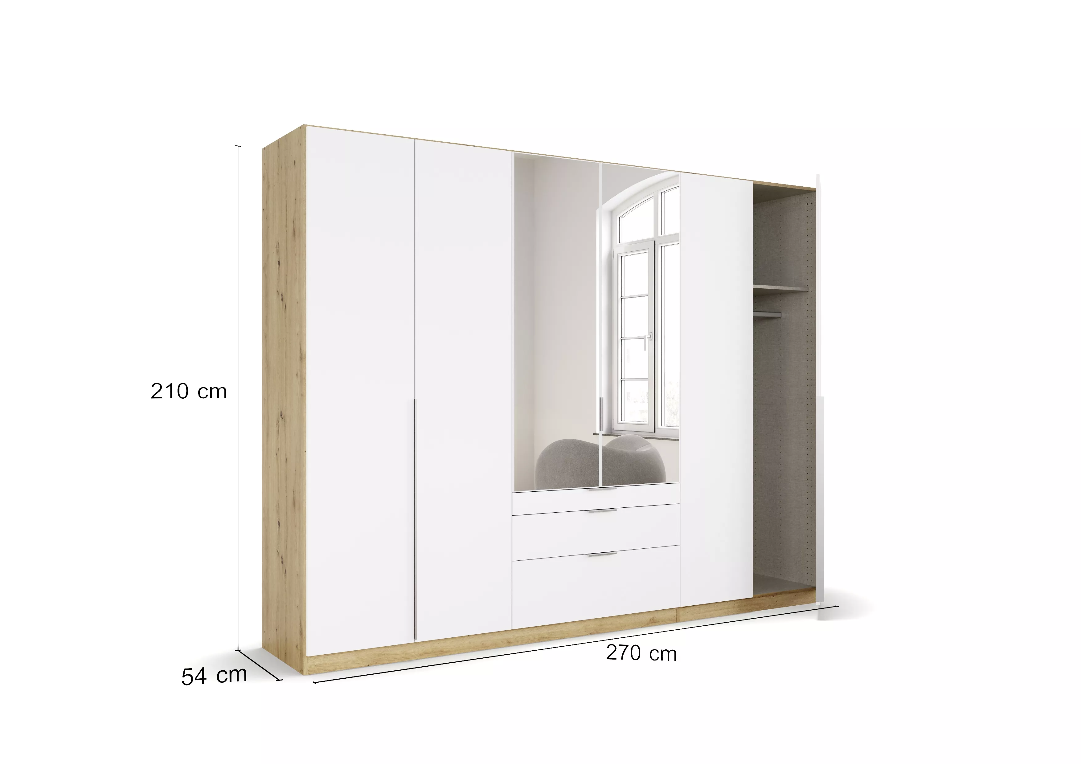 Kleiderschrank ALABAMA