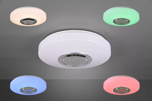 Plafonnier LED avec enceinte MAIA