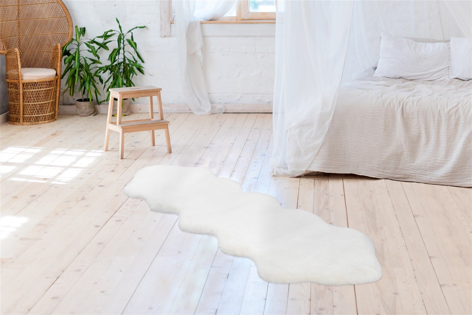Teppich  RABBIT DOUBLE SHEEPSKIN 300