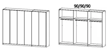 Kleiderschrank MONOSTAR