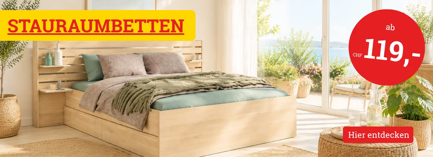 Stauraumbetten zu MEGA Preisen. Hier entdecken>