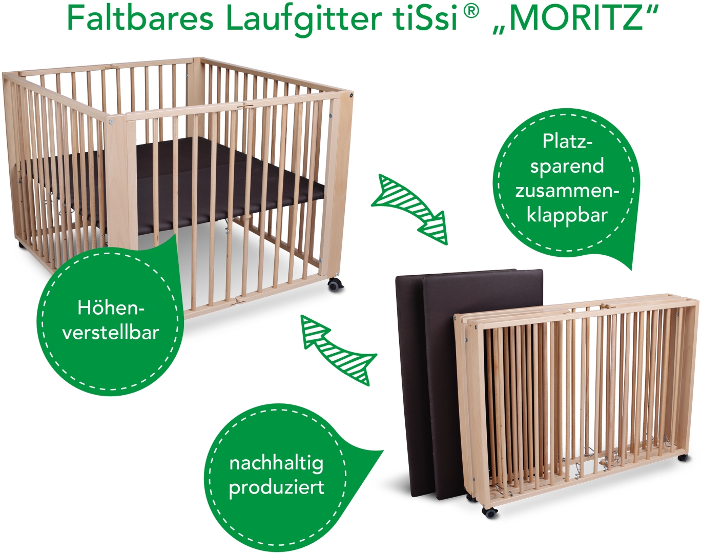 Parc pour bébé MORITZ