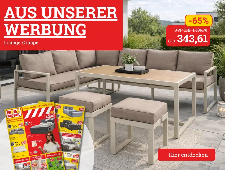 Aus unserer Werbung! Gartenlounge RDF-9119010-40
